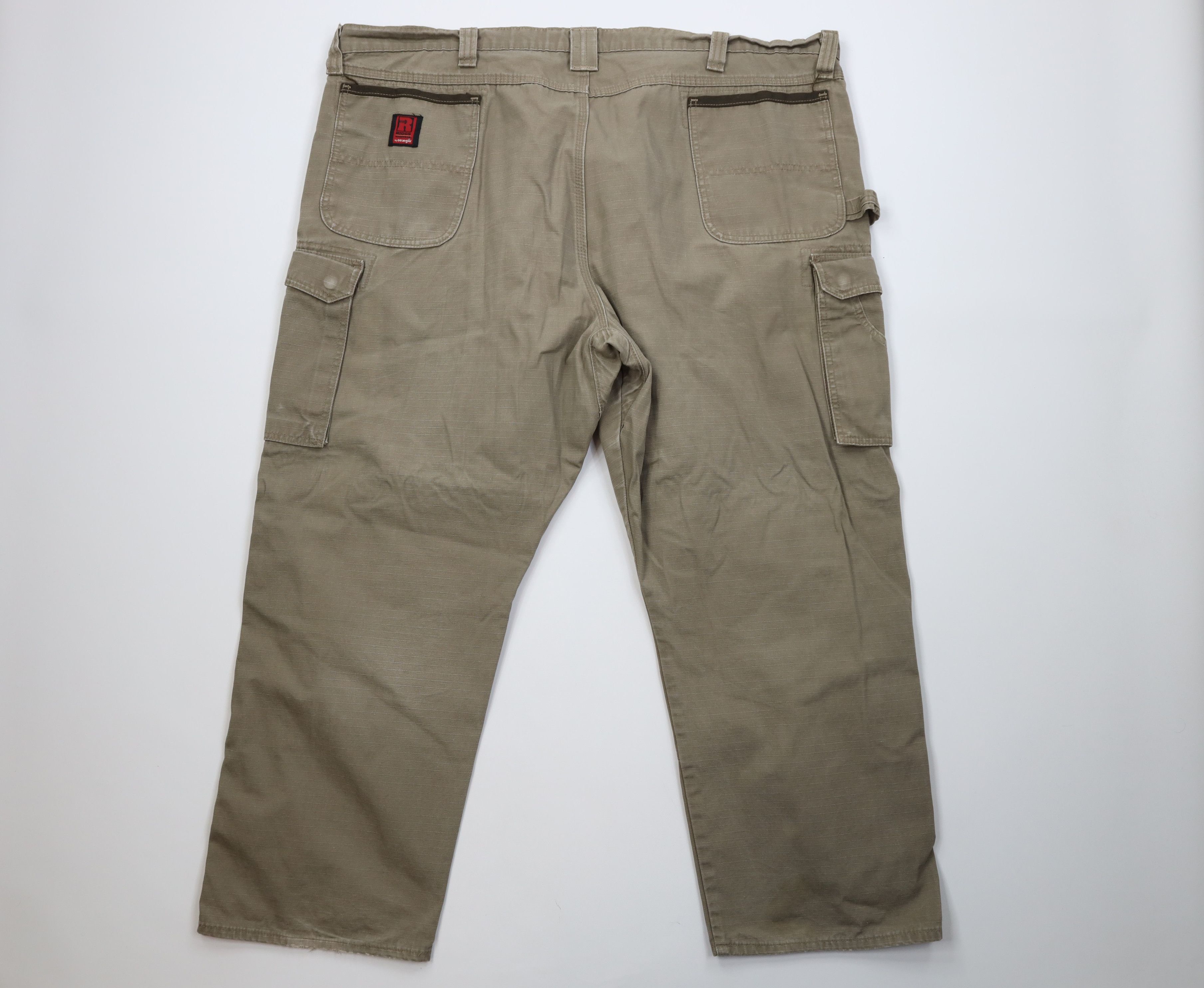Wrangler Vintage Wrangler Ripstop Double Knee Wide Leg Cargo Pants Size US 44 / EU 60 - 13 Thumbnail