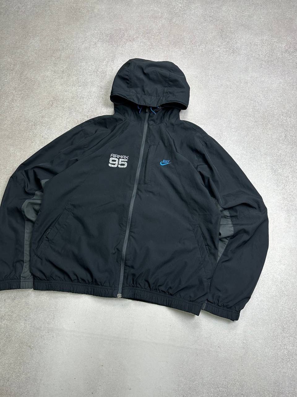 Nike × Supreme Vintage Nike Air Max 95 Hooded Nylon Jacket M TN Skepta Size US M / EU 48-50 / 2 - 2 Thumbnail