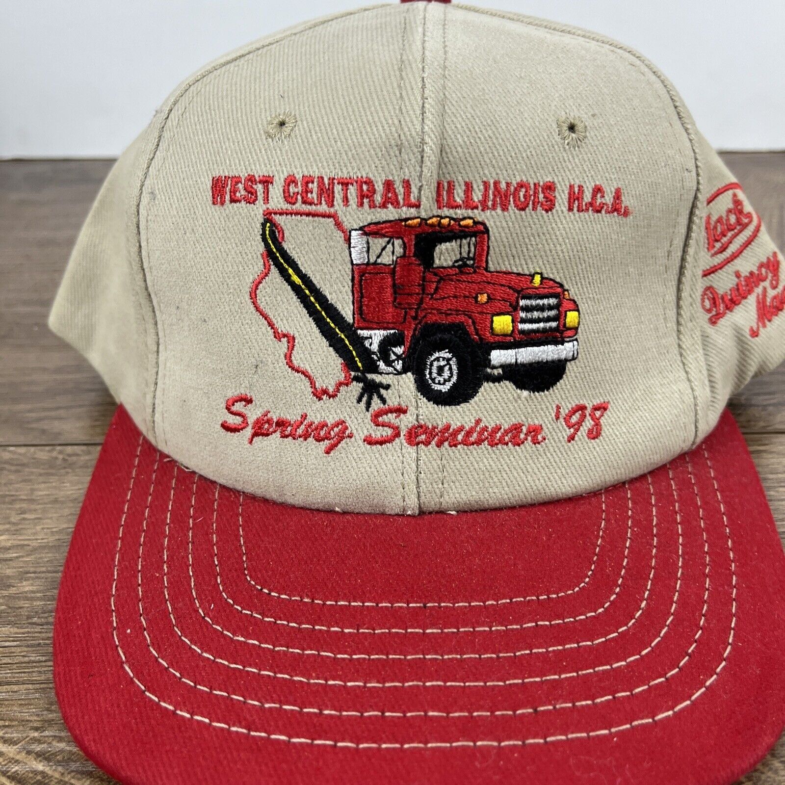 Other West Central Illinois Hat Brown Hat Adjustable Snapback Adul Size ONE SIZE - 5 Thumbnail