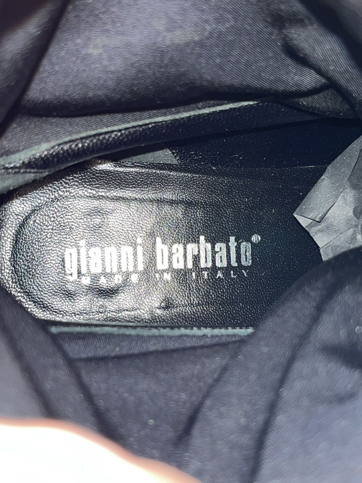 Gianni Barbato Vintage 90’s Gianni Barbato rock snake skin stiletto heel Size US 8 / IT 38 - 8 Thumbnail