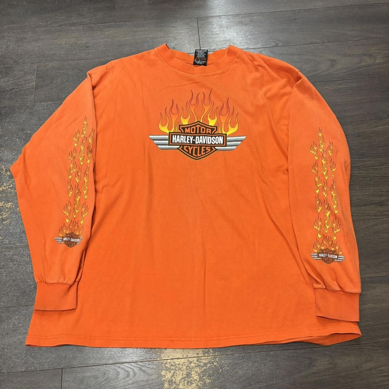 Harley Davidson Vintage Harley Davidson New York long sleeve t shirt 90s XXL Size US XXL / EU 58 / 5 - 2 Thumbnail