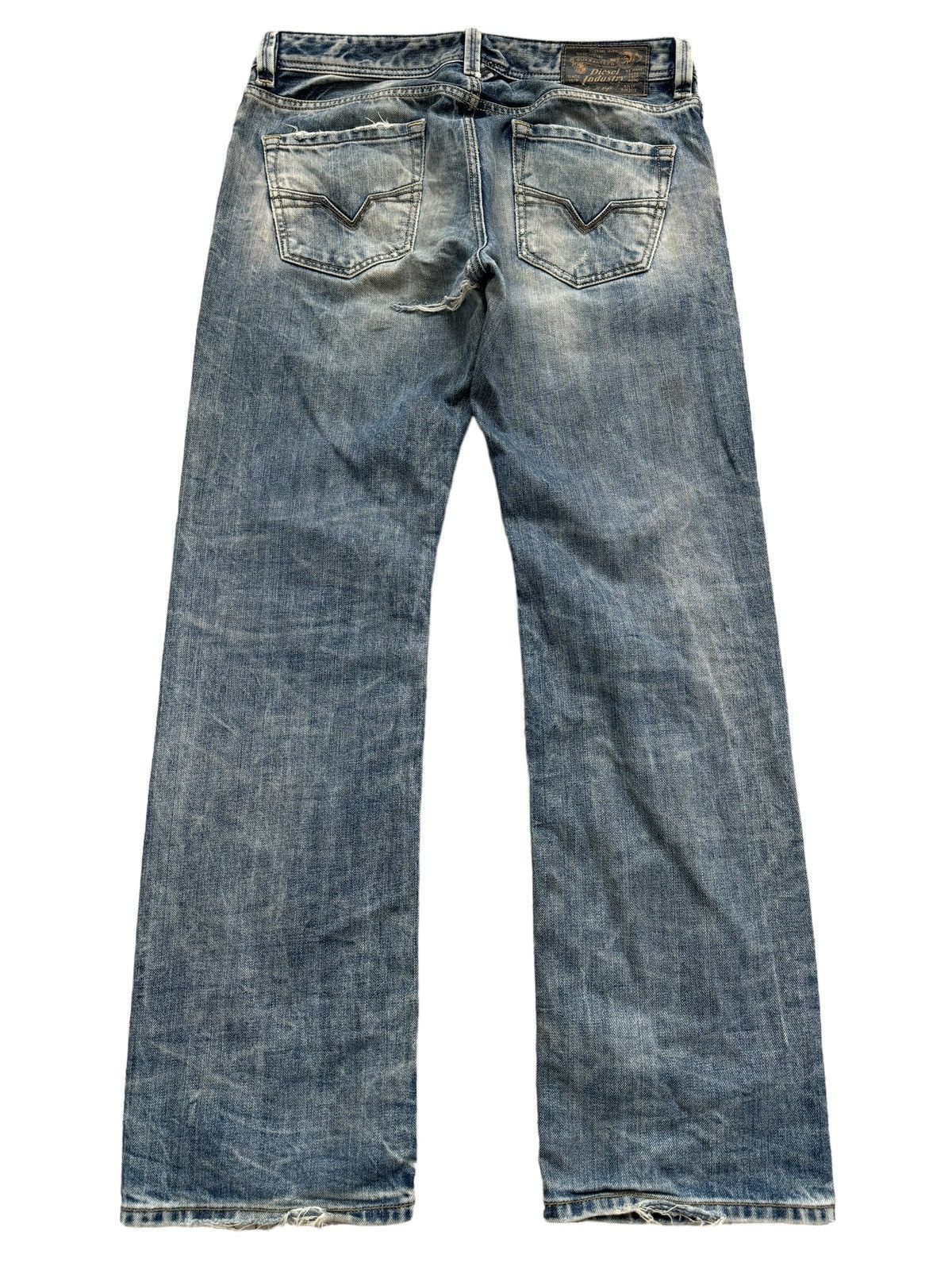 Diesel Vintage Diesel Industry Distressd Clawmark Jeans Size US 34 / EU 50 - 7 Thumbnail