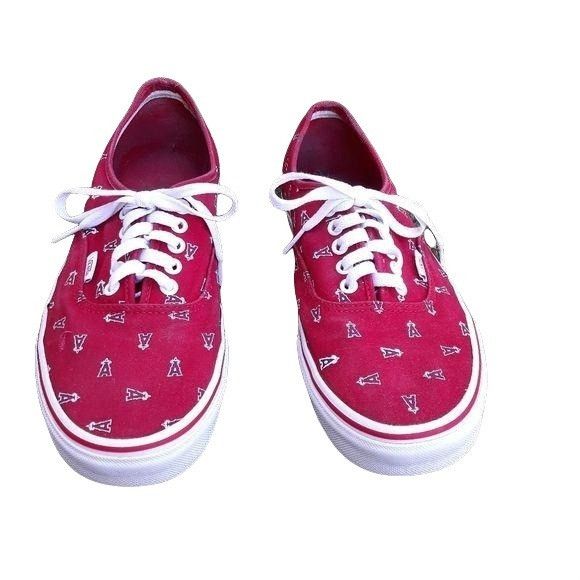 Vans Vans Low Top Sneakers Womens 11.5 Men 10 MLB Los Angeles Ang Size US 10 / EU 43 - 1 Thumbnail