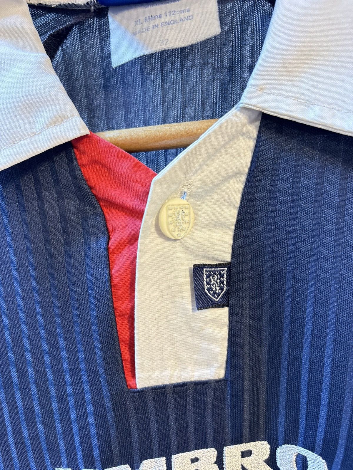 Umbro Vintage 1996-1998 Scotland Football Team Home Kit Size US XL / EU 56 / 4 - 7 Thumbnail