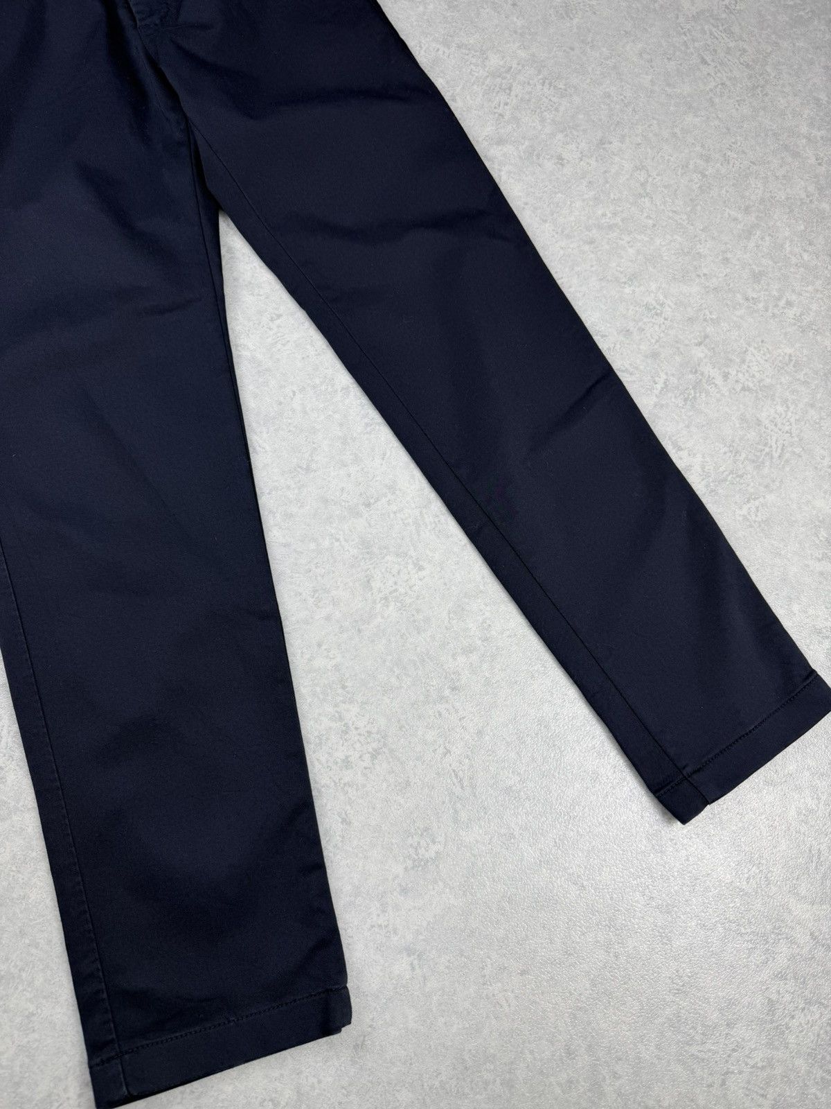PT Torino PT Torino Superslim Fit Stretch Chino Pants Navy Blue 46 Size US 31 - 2 Thumbnail