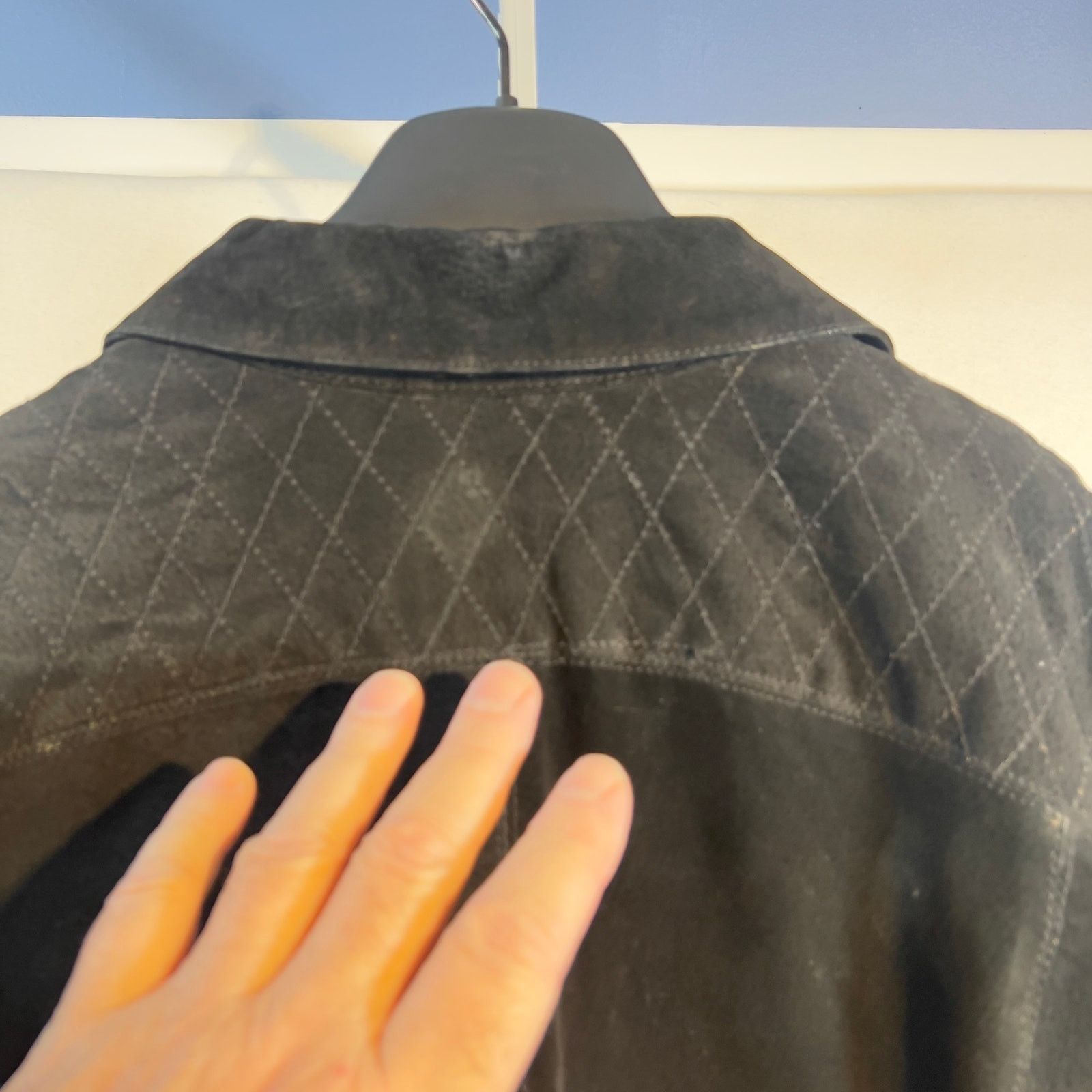 Other Dressbarn Woman Leather Suede Jacket Woman 18/20 Snap Button Size XXL / US 16-18 / IT 52-54 - 5 Thumbnail