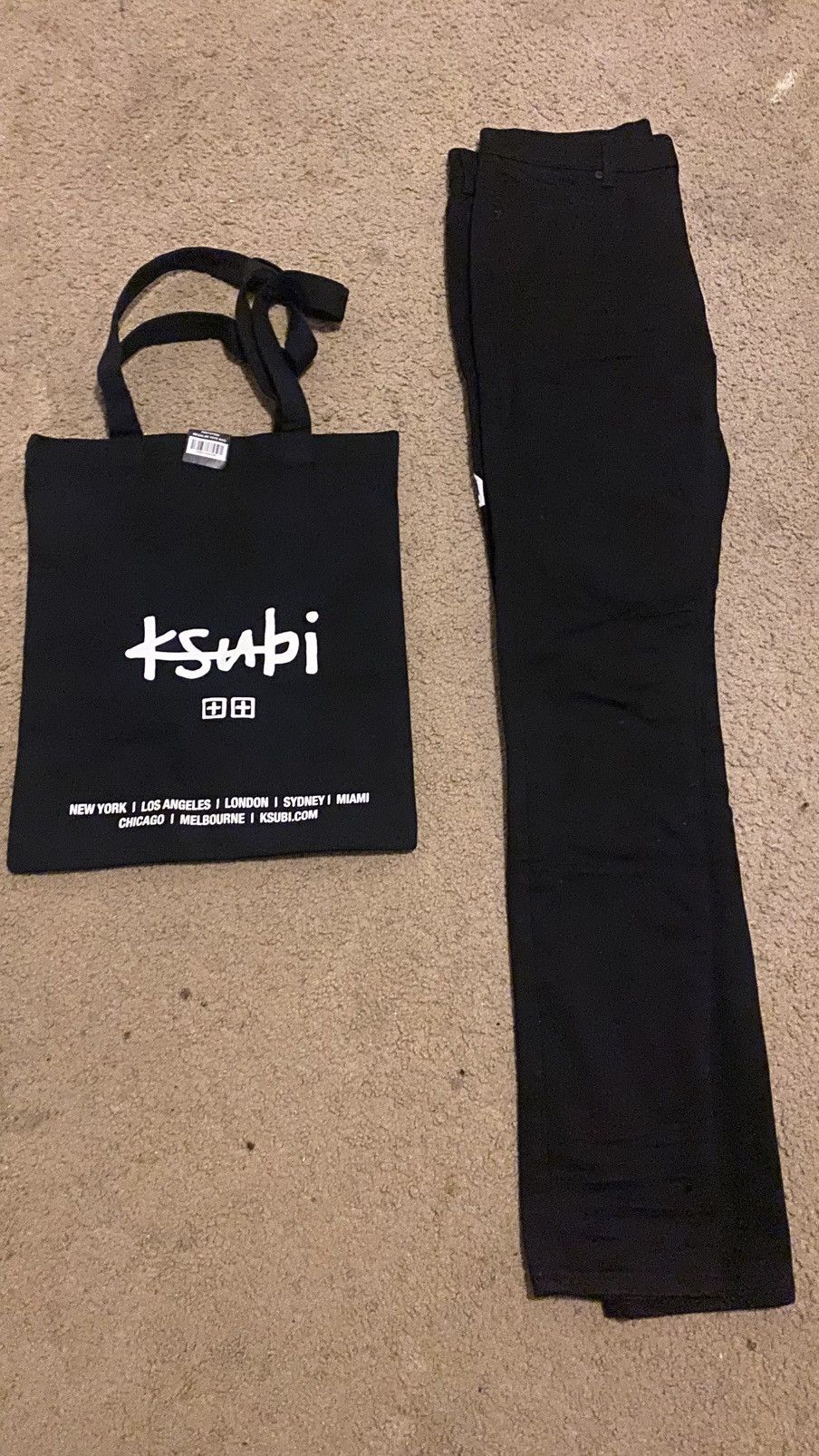 BRYANT SKINNY JEAN | Black COLLEGIATE