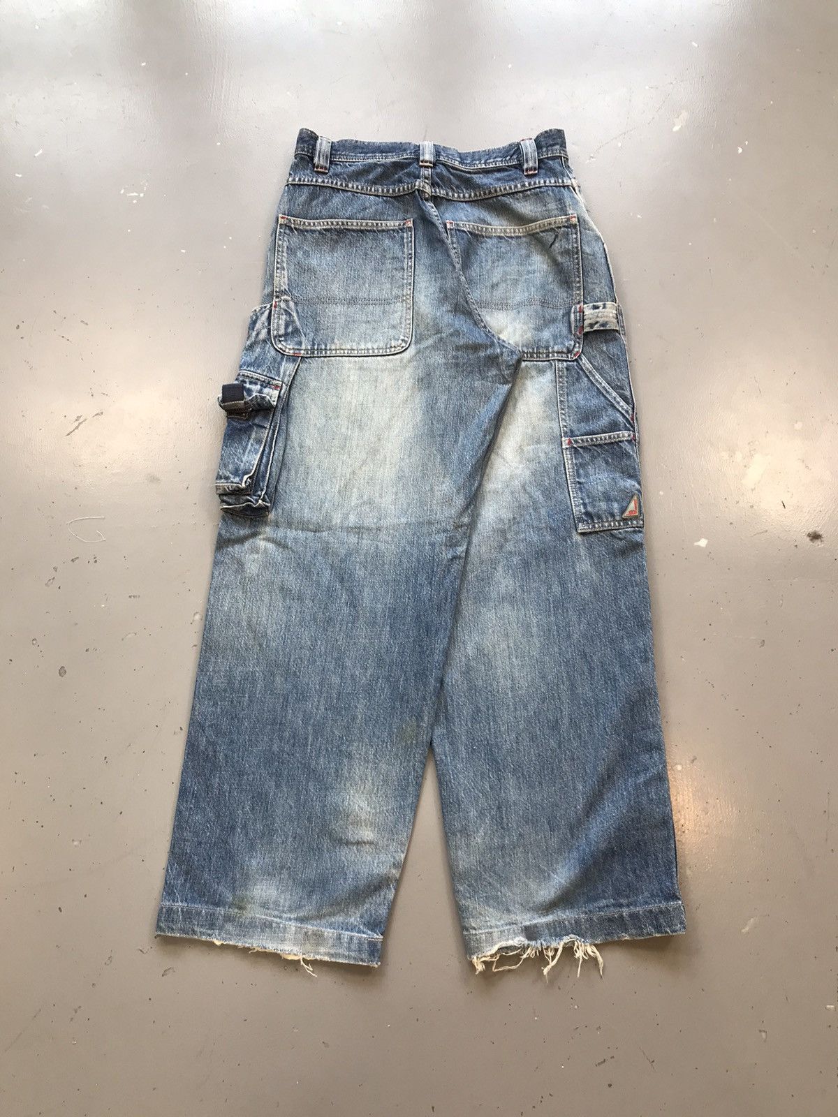 Vintage Vintage piko distressed big pocket denim Size US 30 / EU 46 - 10 Thumbnail
