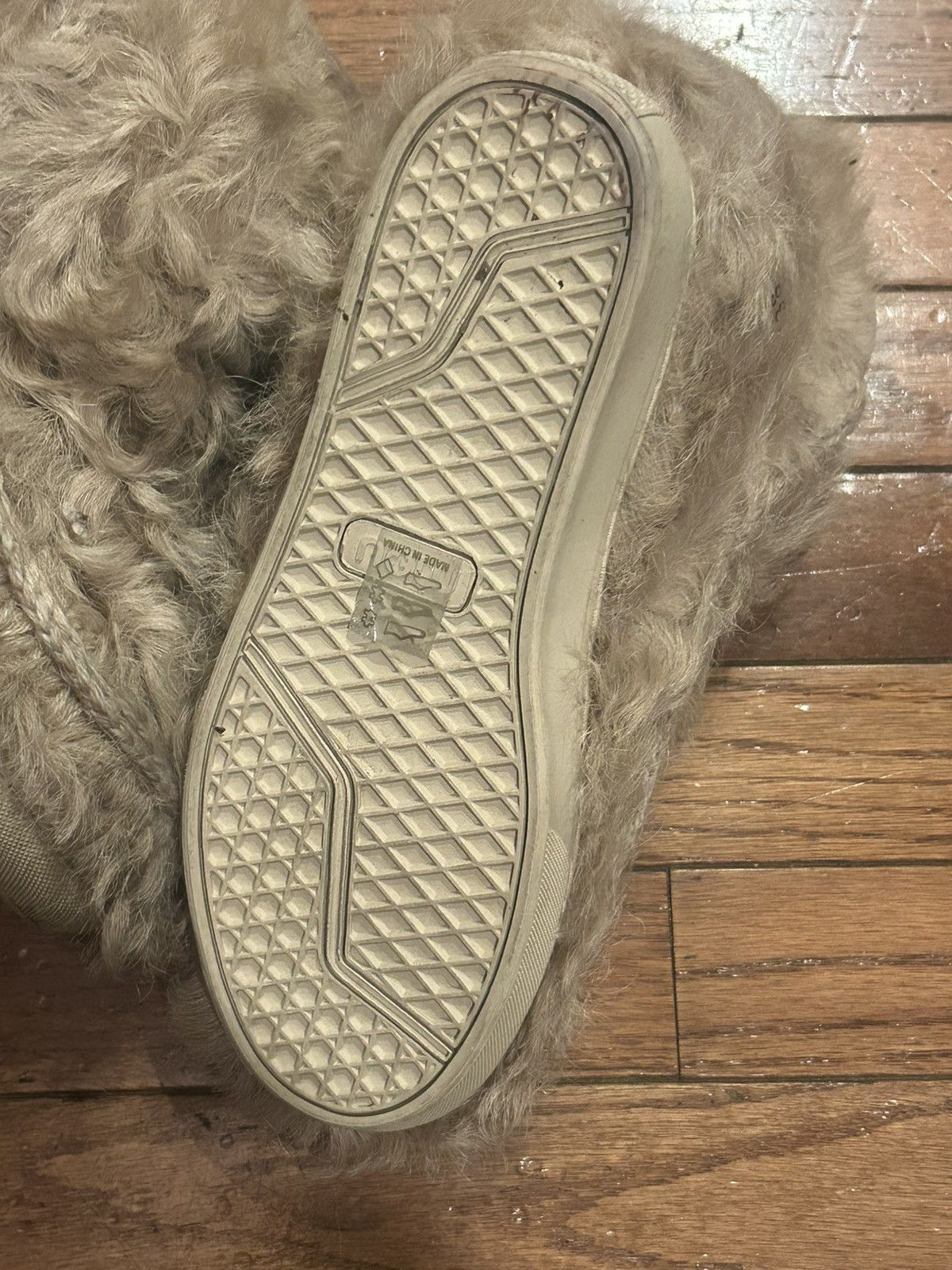 Mou MOU Cream Goat Hair Fur Eskimo Size US 8 / IT 38 - 8 Thumbnail
