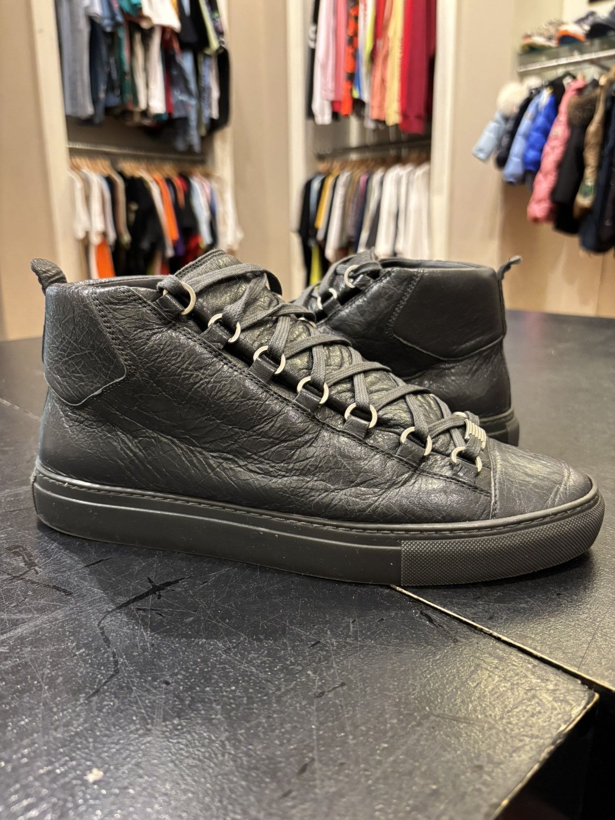 Balenciaga arena grey sneakers