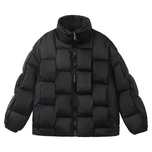Other Black Layered-Design Puffer Jacket Size XL / US 12-14 / IT 48-50 - 1 Thumbnail