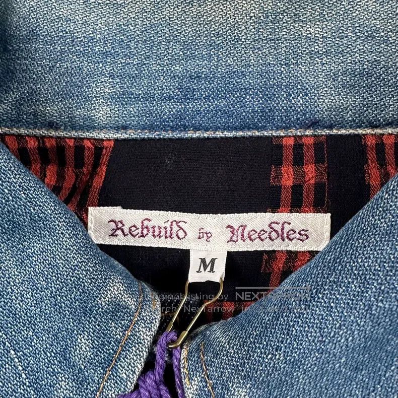 Needles Needles Patched denim jacket Size US M / EU 48-50 / 2 - 3 Thumbnail