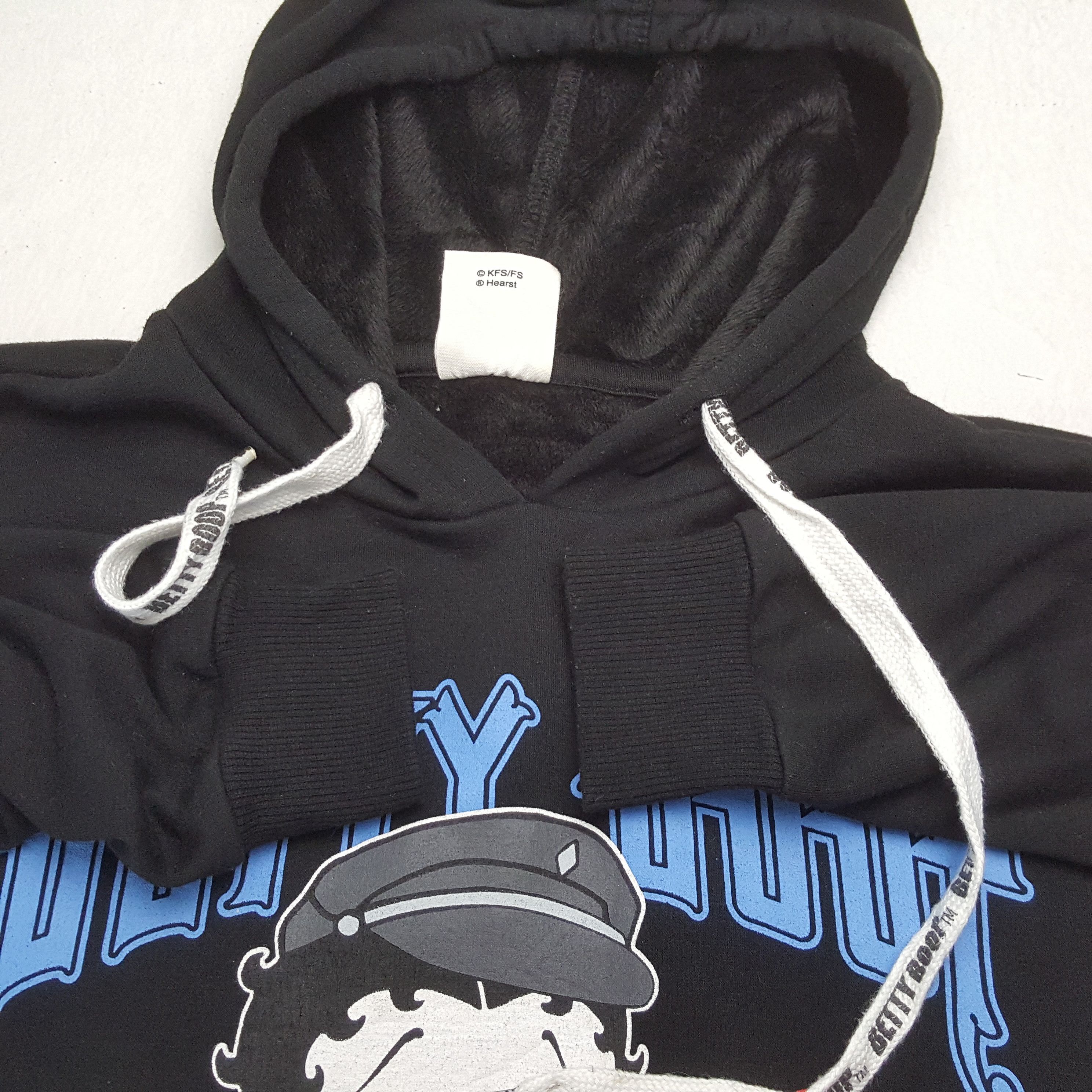 Vintage DENIFITS x BETTY BOOP Streetwear Style Hoodies Size US M / EU 48-50 / 2 - 9 Thumbnail