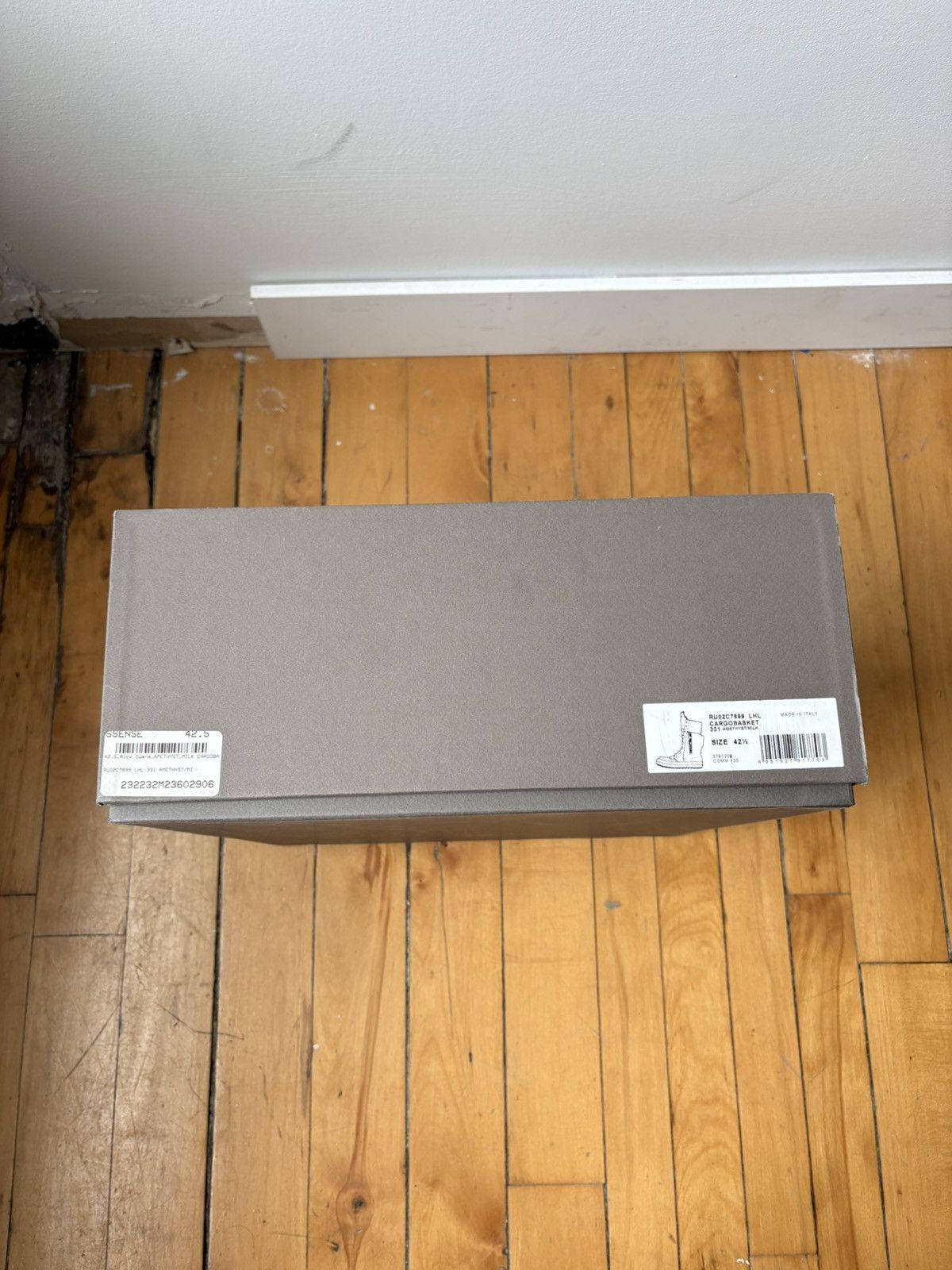 Rick Owens Rick Owens FW23 "Luxor" Amethyst Pony Hair Cargo Geobasket Size US 9.5 / EU 42-43 - 11 Thumbnail
