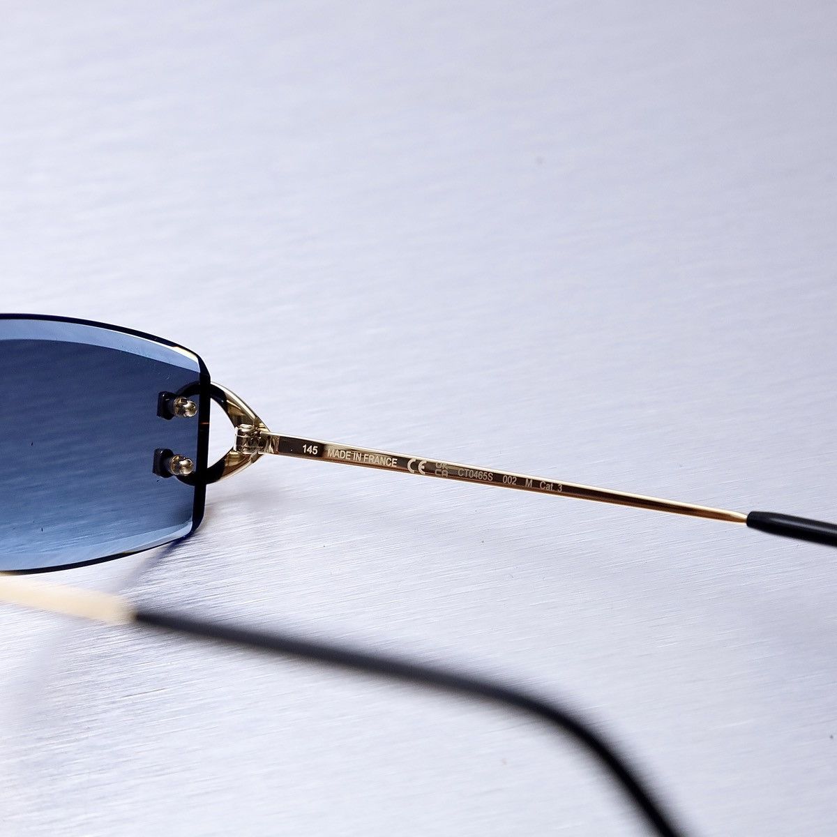 Cartier CARTIER CT0465S 002 SUNGLASSES Size ONE SIZE - 6 Thumbnail