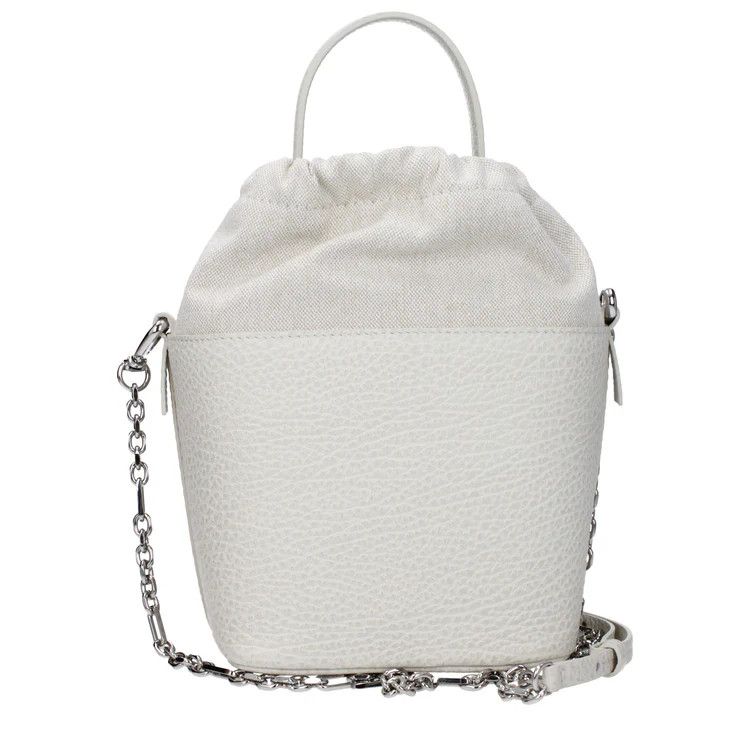 Maison Margiela ob1o1e1124 Size: OS / Leather Handbag in Grey Size ONE SIZE - 3 Thumbnail