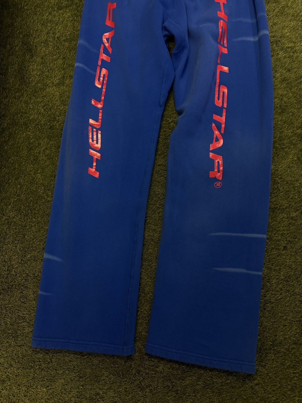 HELLSTAR Hellstar Blue Red Sweatpants Size XXL Brand New Size US 36 / EU 52 - 2 Thumbnail