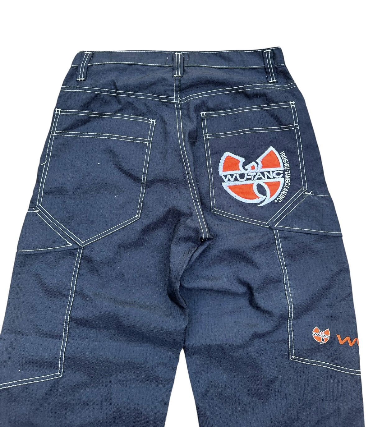 JNCO × Vintage × Wu-Tang Clan Vtg🔥1996 Wutang Clan Baggy Cargo Pant Size US 30 / EU 46 - 7 Thumbnail