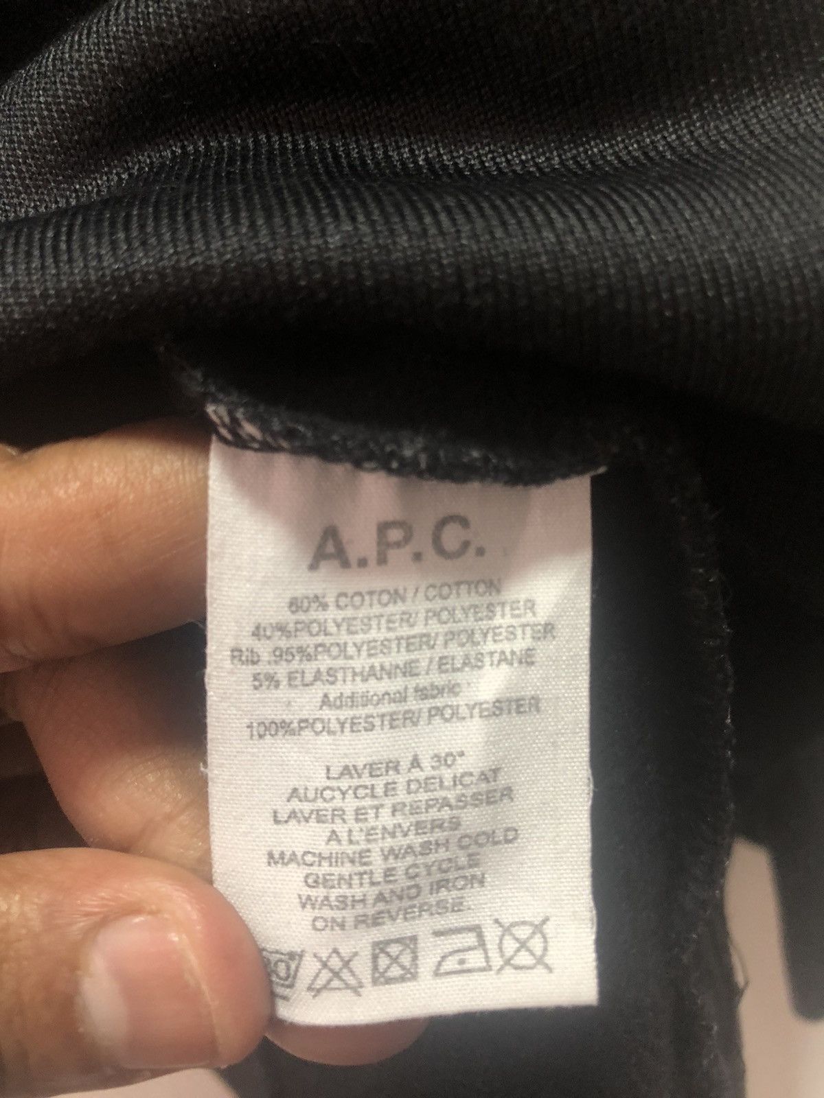 A.P.C. APC Sweater Different Sleeve T Shirt Longsleeve Size US M / EU 48-50 / 2 - 5 Thumbnail