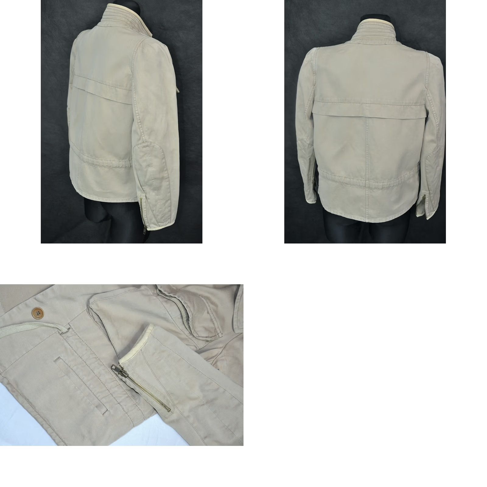 Isabel Marant ISABEL MARANT ETOILE Jacket Women's Cotton Beige 40 Military Coat Size 3 XS? 40 Not Specified" Size S / US 4 / IT 40 - 8 Thumbnail