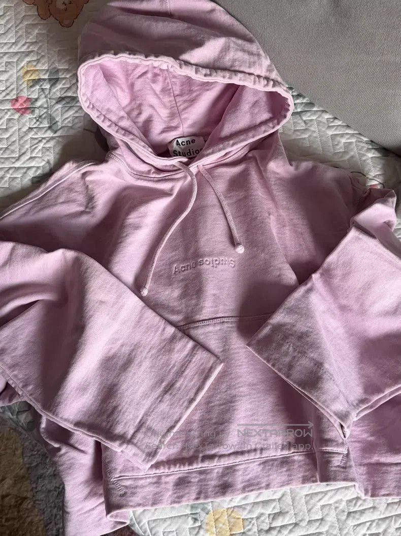 Acne Studios Acne Studios Pink Hoodie Size XXS / US 00 / IT 34 - 9 Thumbnail