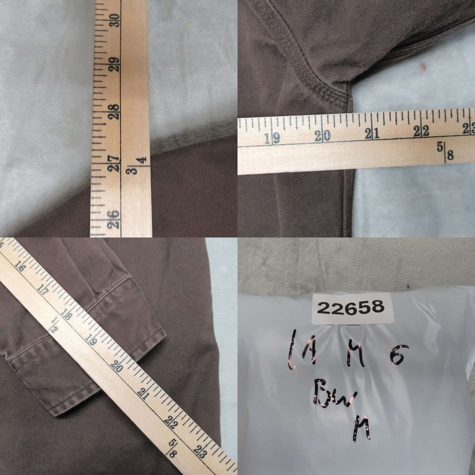 Carhartt Carhartt Shirt Mens Medium Brown Long Sleeve Work Midweight Rugged Oakman LOGO Size US M / EU 48-50 / 2 - 8 Thumbnail