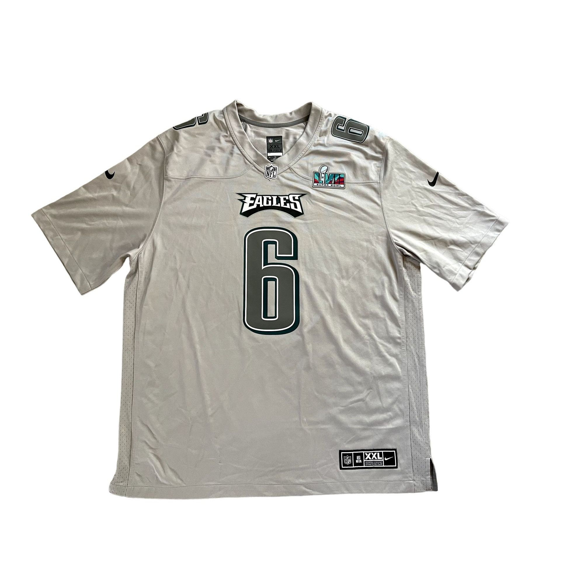 Nike Nike Philadelphia Eagles Devonta Smith Super Bowl LVII Jerse Size US XXL / EU 58 / 5 - 1 Thumbnail