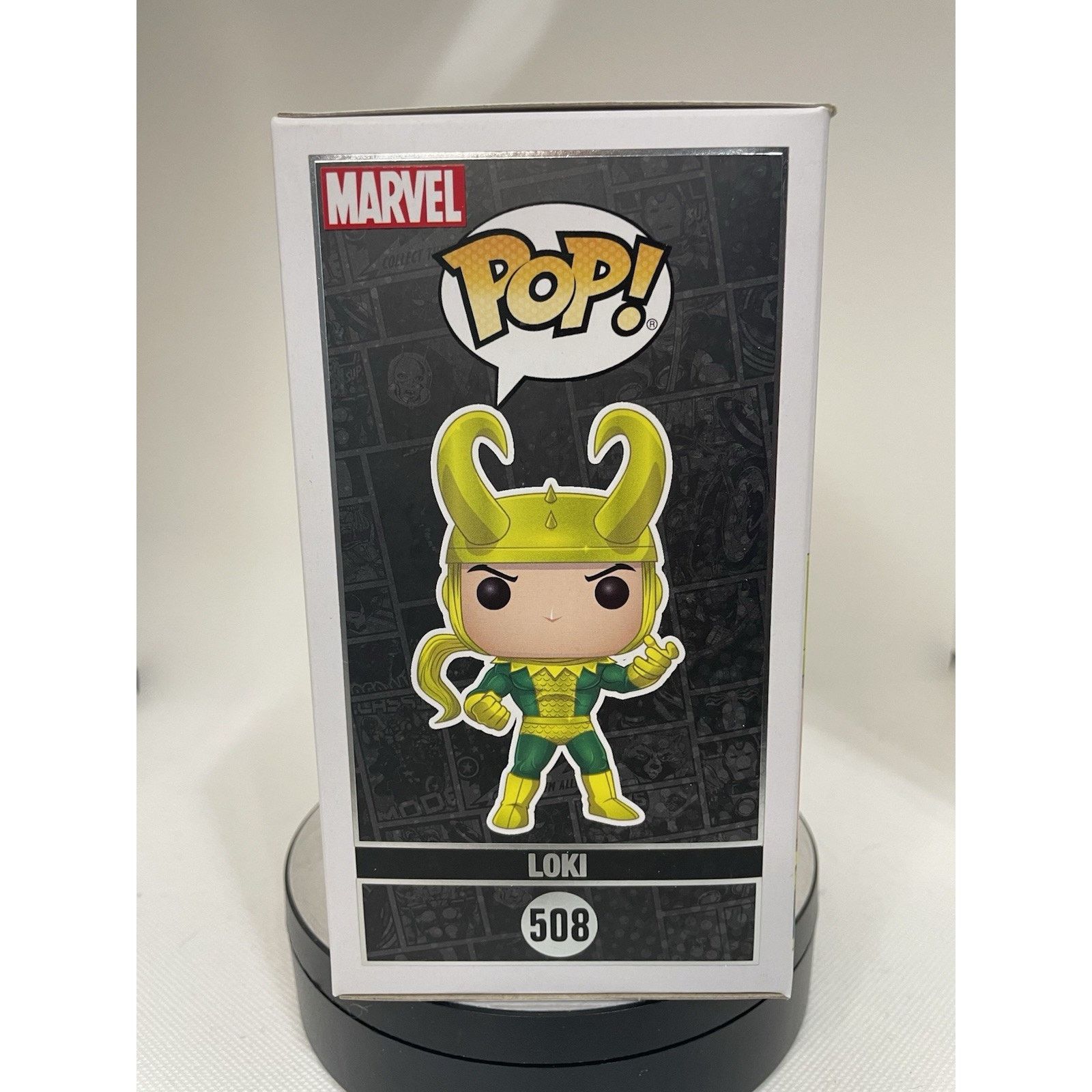 Marvel Comics Funko POP Marvel 80 Years: Loki #508, Marvel Collector Corps Size ONE SIZE - 7 Thumbnail