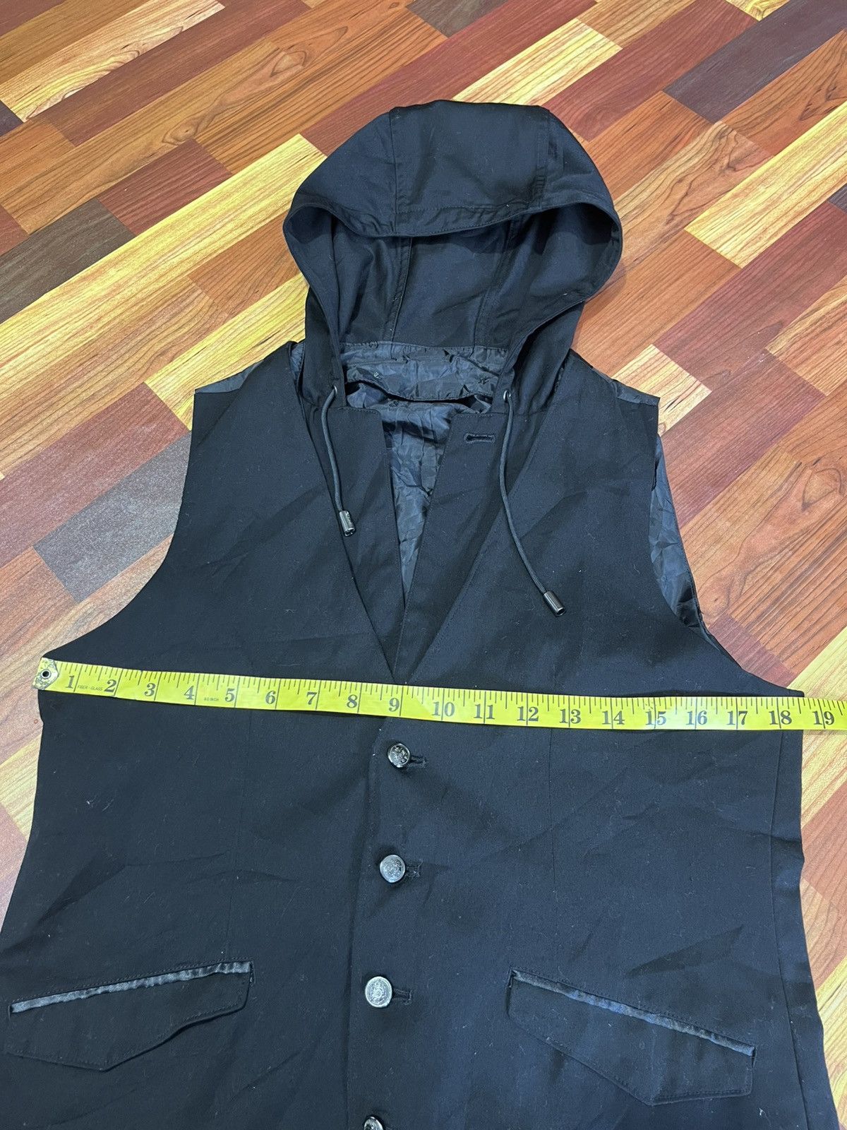 HIDEAWAYS Hideaways Nicole Hooded Vest Minimal Streetwear Size US S / EU 44-46 / 1 - 11 Thumbnail