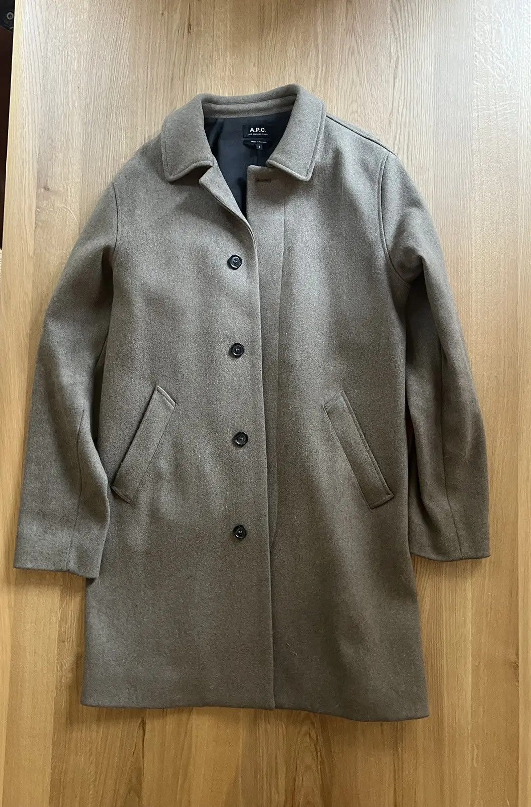 A.P.C. A.P.C. Mac Auster Wool Coat Size US S / EU 44-46 / 1 - 1 Thumbnail