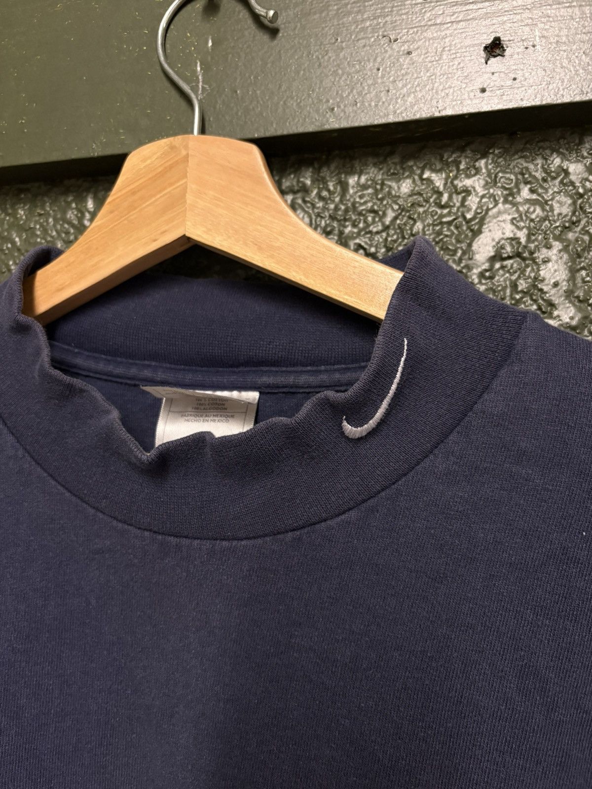 Nike Vintage Nike Mock Neck Size US L / EU 52-54 / 3 - 2 Thumbnail