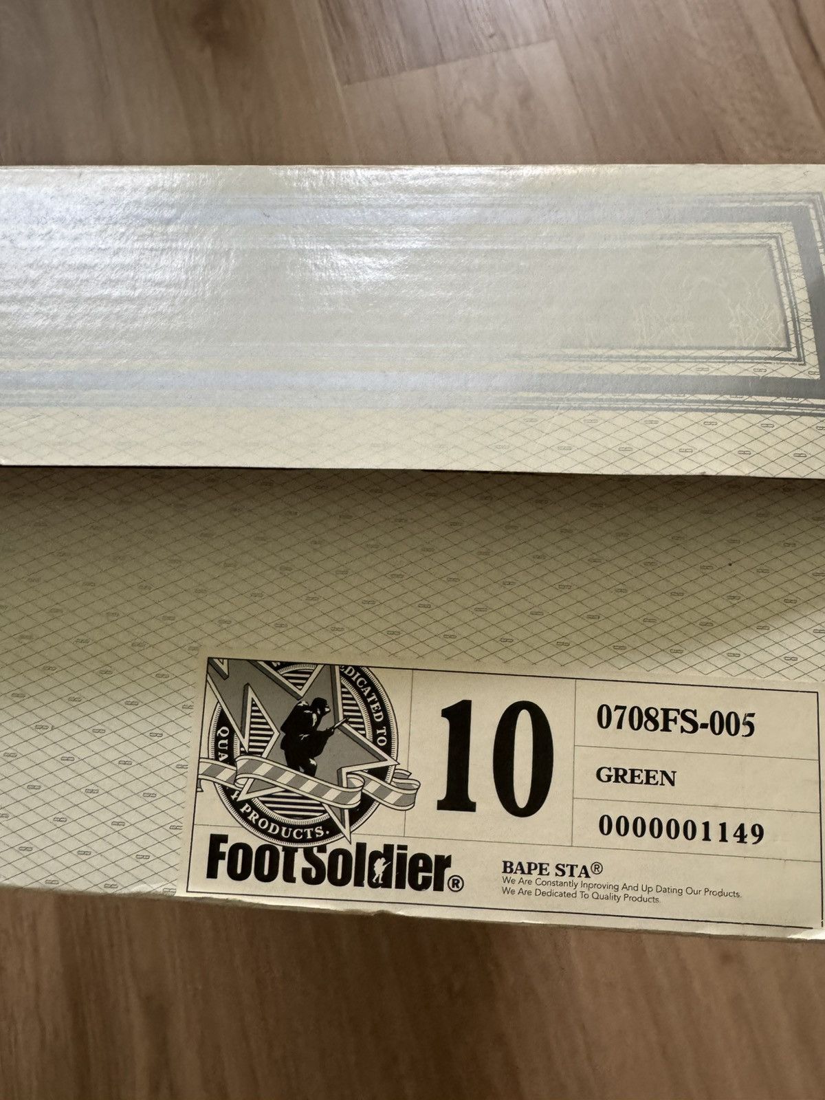 Bape 2008 OG Bape Crape Crapesta Crepesta Size 10 Size US 10 / EU 43 - 9 Thumbnail