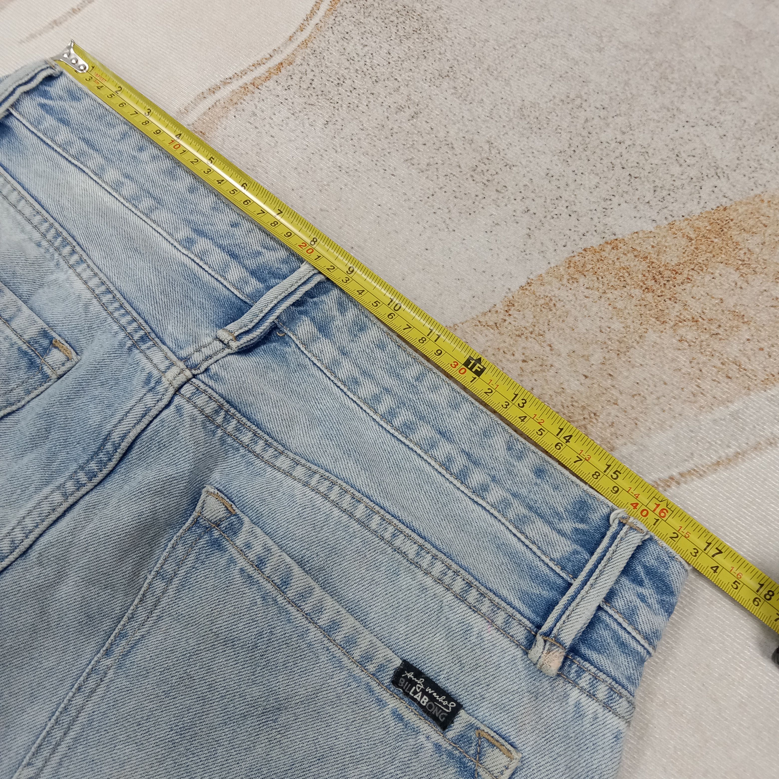Andy Warhol Andy Warhol X Billabong Selvedge Denim Jeans C280N9 Size US 35 - 9 Thumbnail