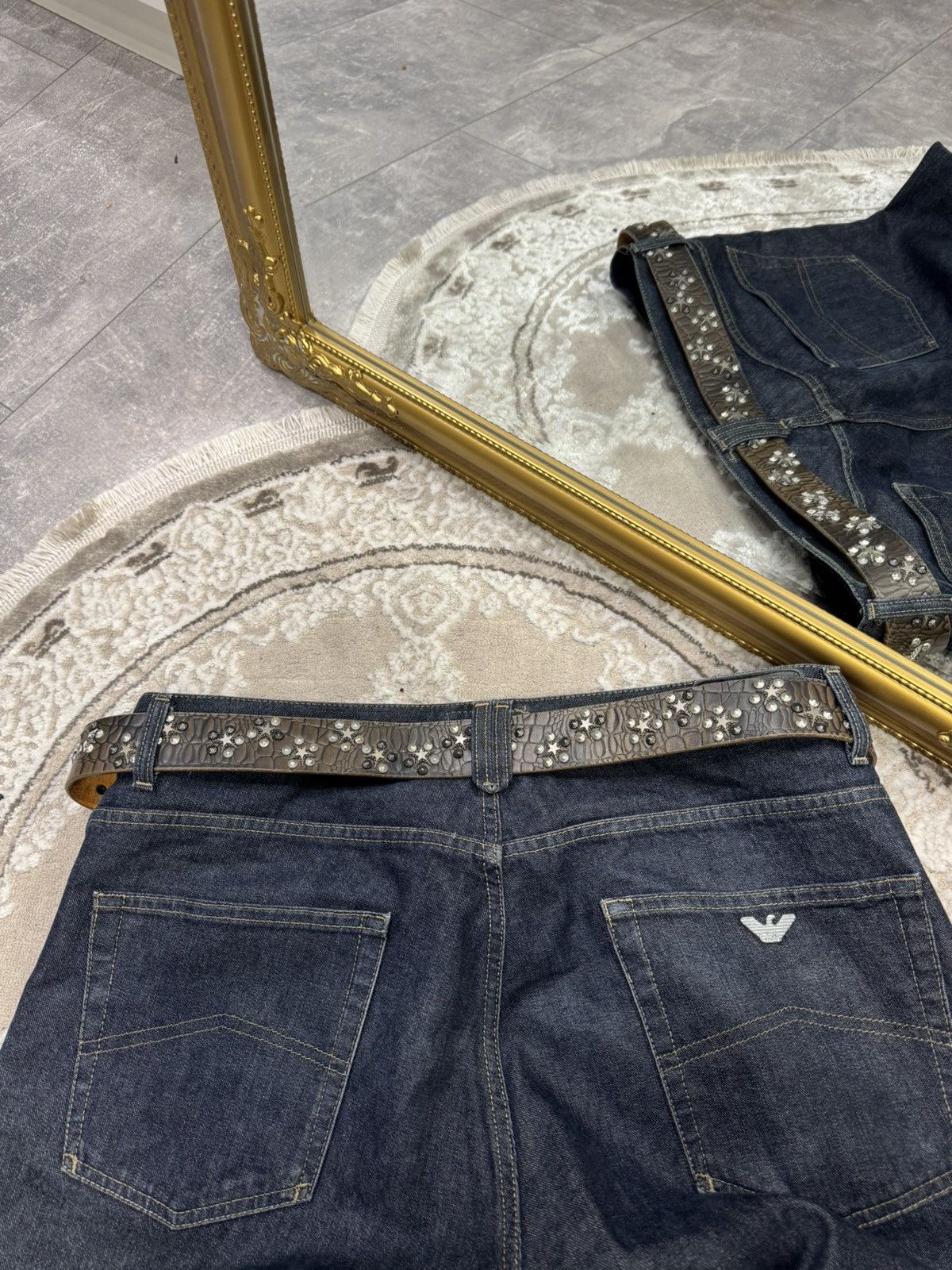 If Six Was Nine VTG Number Nine Y2K JAPANESE BELT GOTH PUNK RAVE KANYE STYLE Size ONE SIZE - 1 Thumbnail