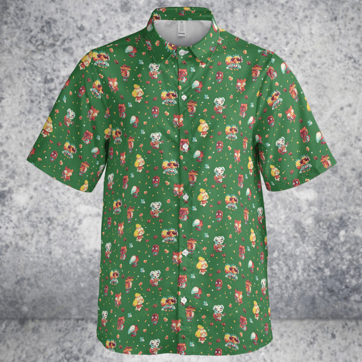 Designer × The Unbranded Brand Animal Crossing Pattern Button Down Shirt Size US L / EU 52-54 / 3 - 2 Thumbnail