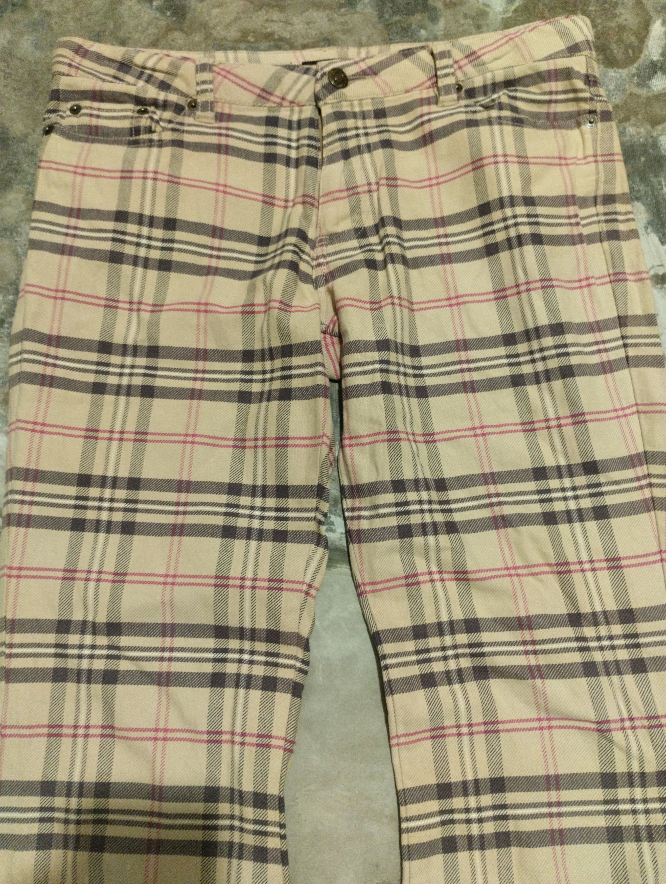 Japanese Brand Japanese Brand Spread Chekered Flare Pants Size US 33 - 4 Thumbnail