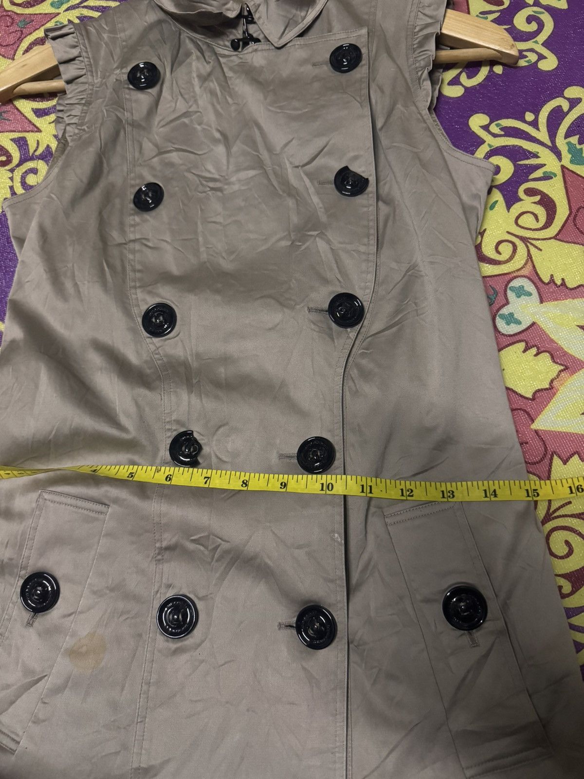Burberry Burberry Sleeveless Trench Dress Size S / US 4 / IT 40 - 20 Thumbnail