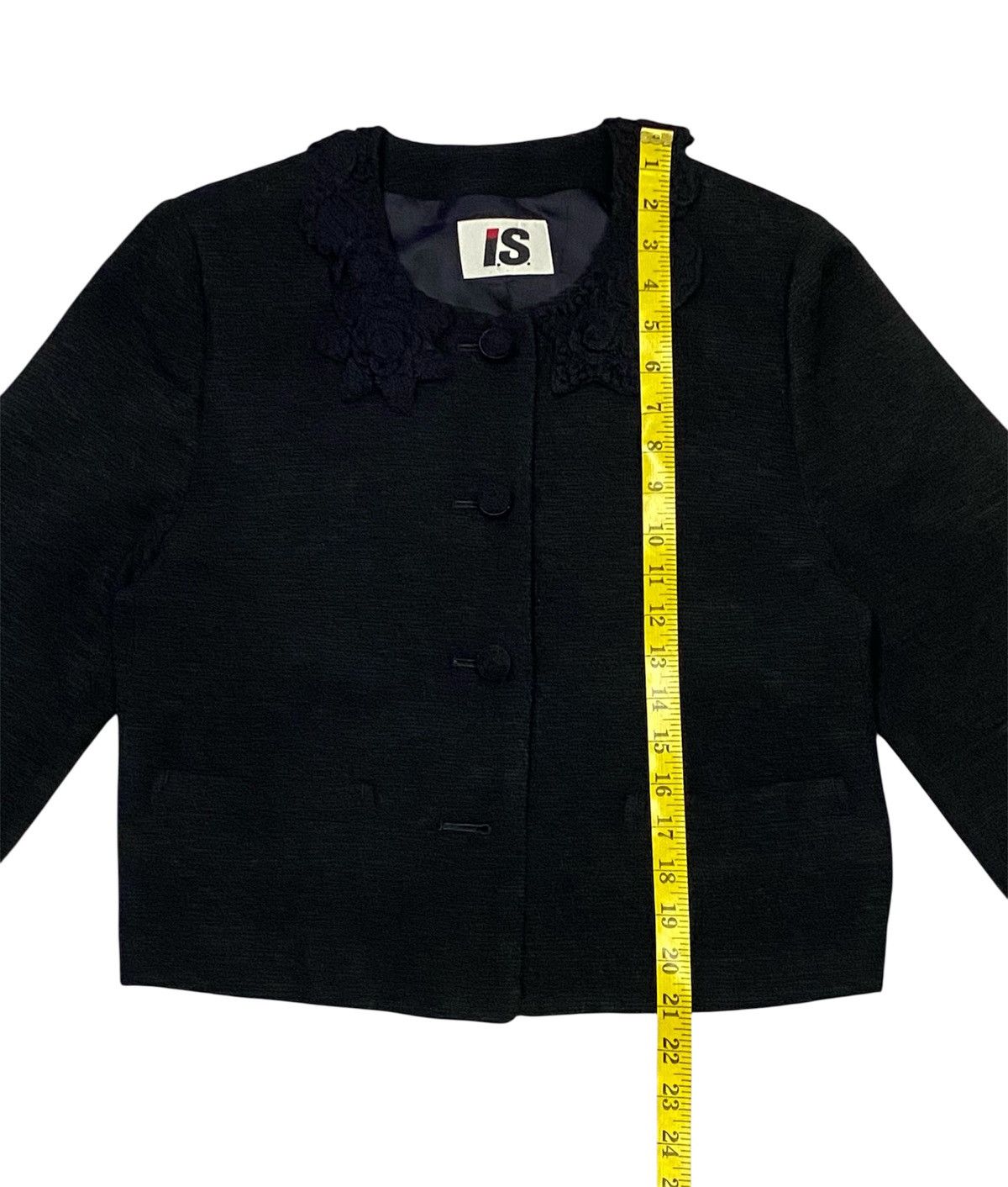 Issey Miyake Vintage Issey Miyake Petite Floral Knit Jacket Size M / US 6-8 / IT 42-44 - 14 Thumbnail
