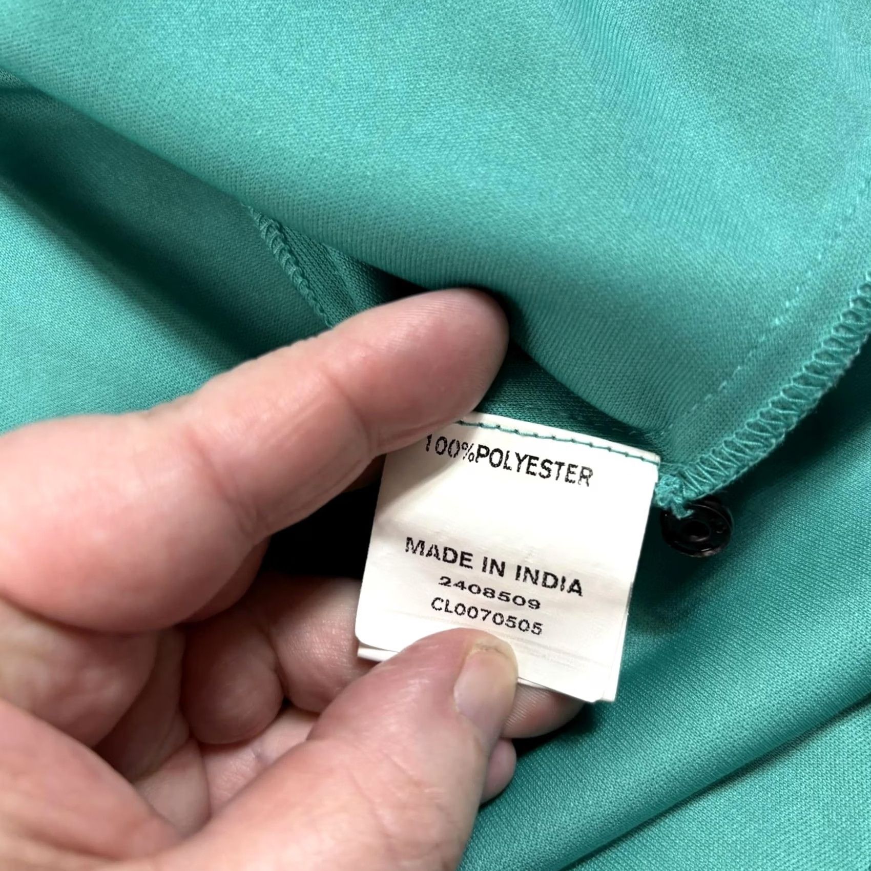 Vintage Wayward Fancies Dress Women XL Green Star Ombre Fit Flare Midi Pockets Celestial Size XXL / US 16-18 / IT 52-54 - 4 Thumbnail