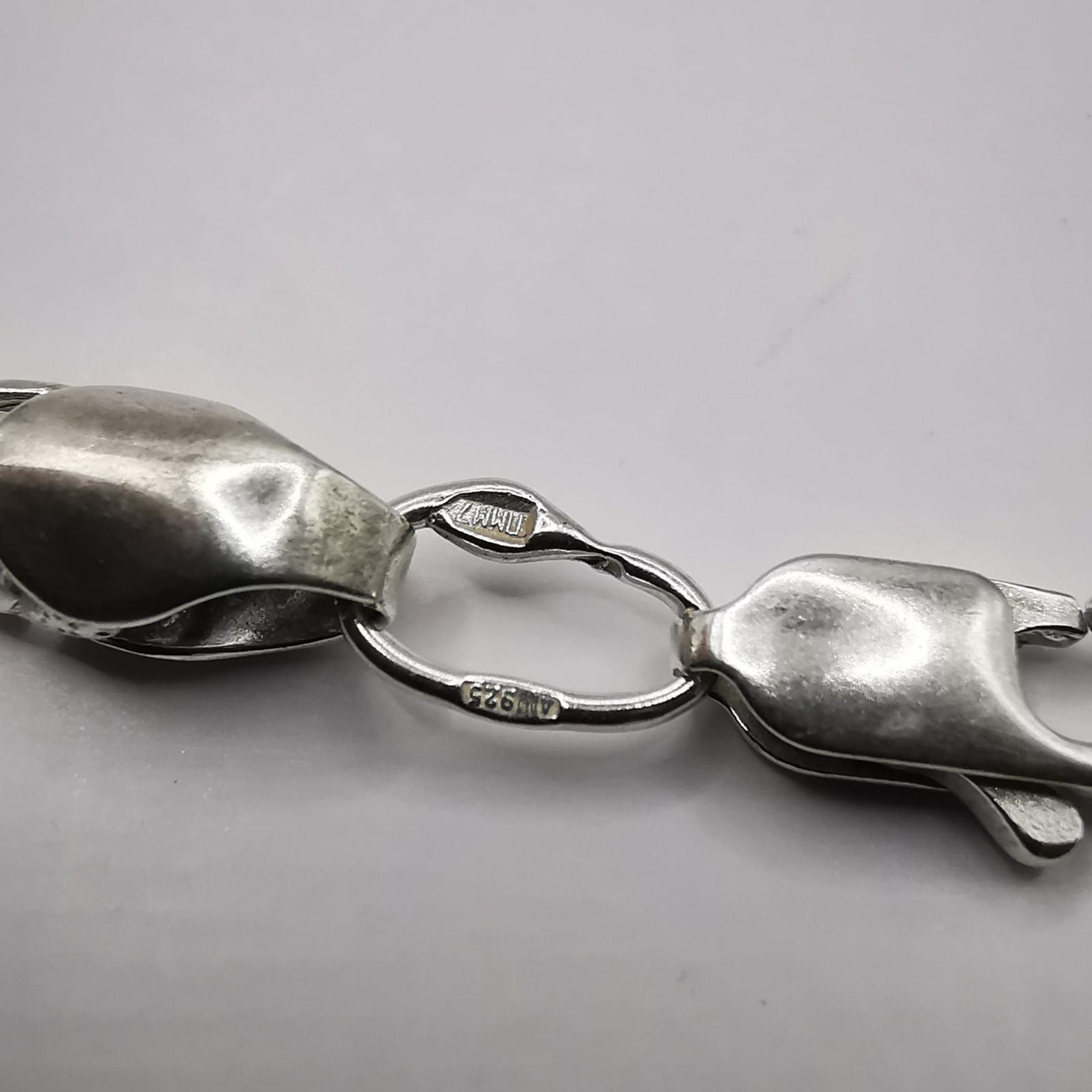 Sterling Silver Vintage Chain, 925 Sterling Silver, Signed 26,08g Size ONE SIZE - 4 Thumbnail