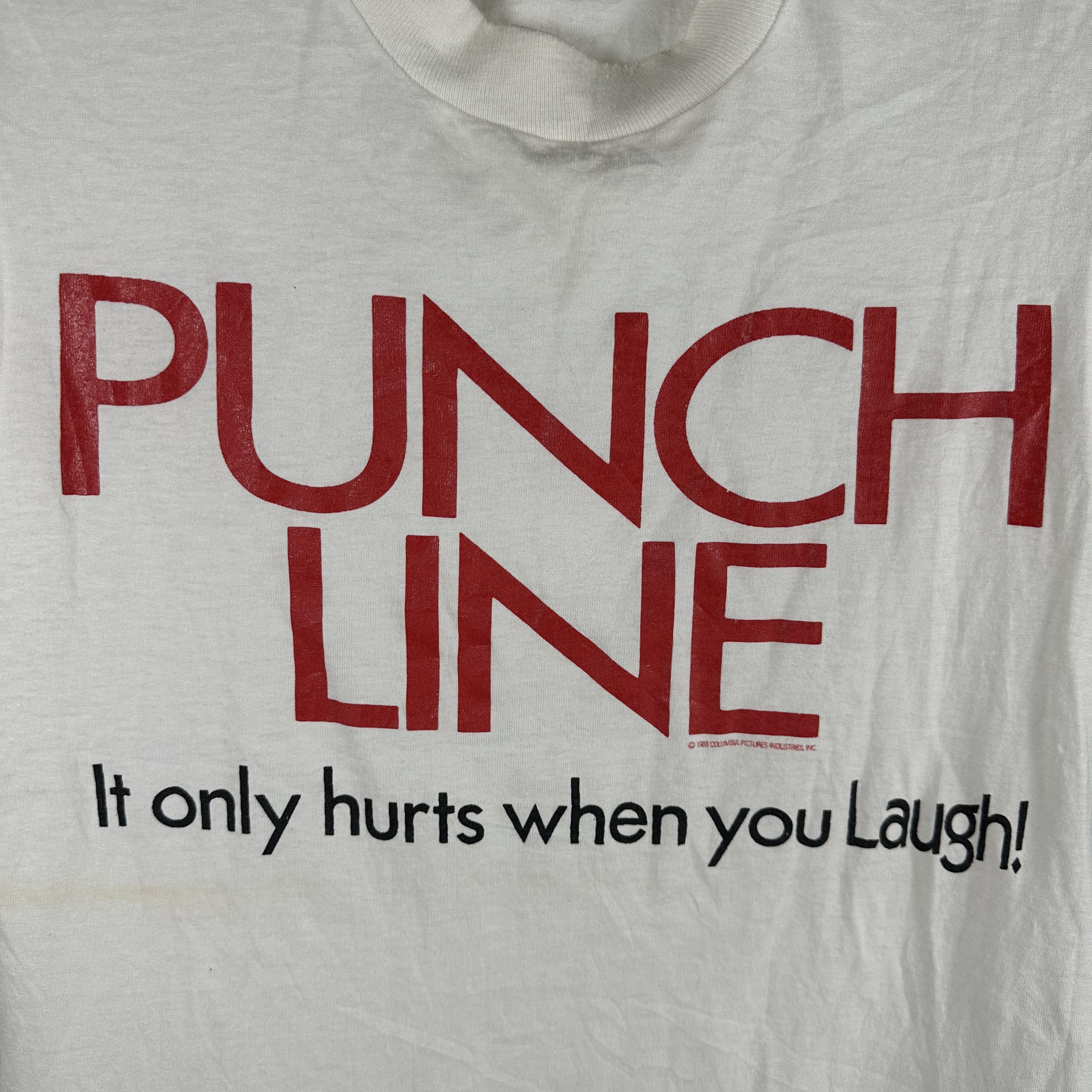 Vintage Vintage 1988 Punchline Tom Hanks Sally Field Movie T-Shirt Size US S / EU 44-46 / 1 - 2 Thumbnail