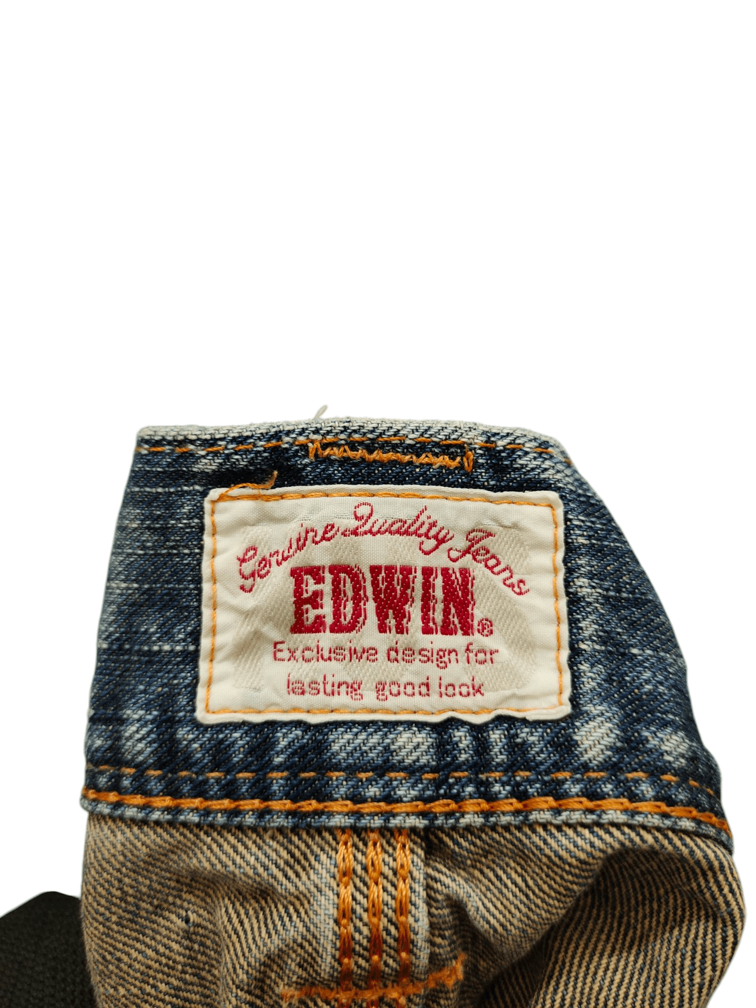 Kapital Vintage Edwin Buckle Back Distress Faded Clawmark Denim Jean Size US 36 / EU 52 - 14 Thumbnail