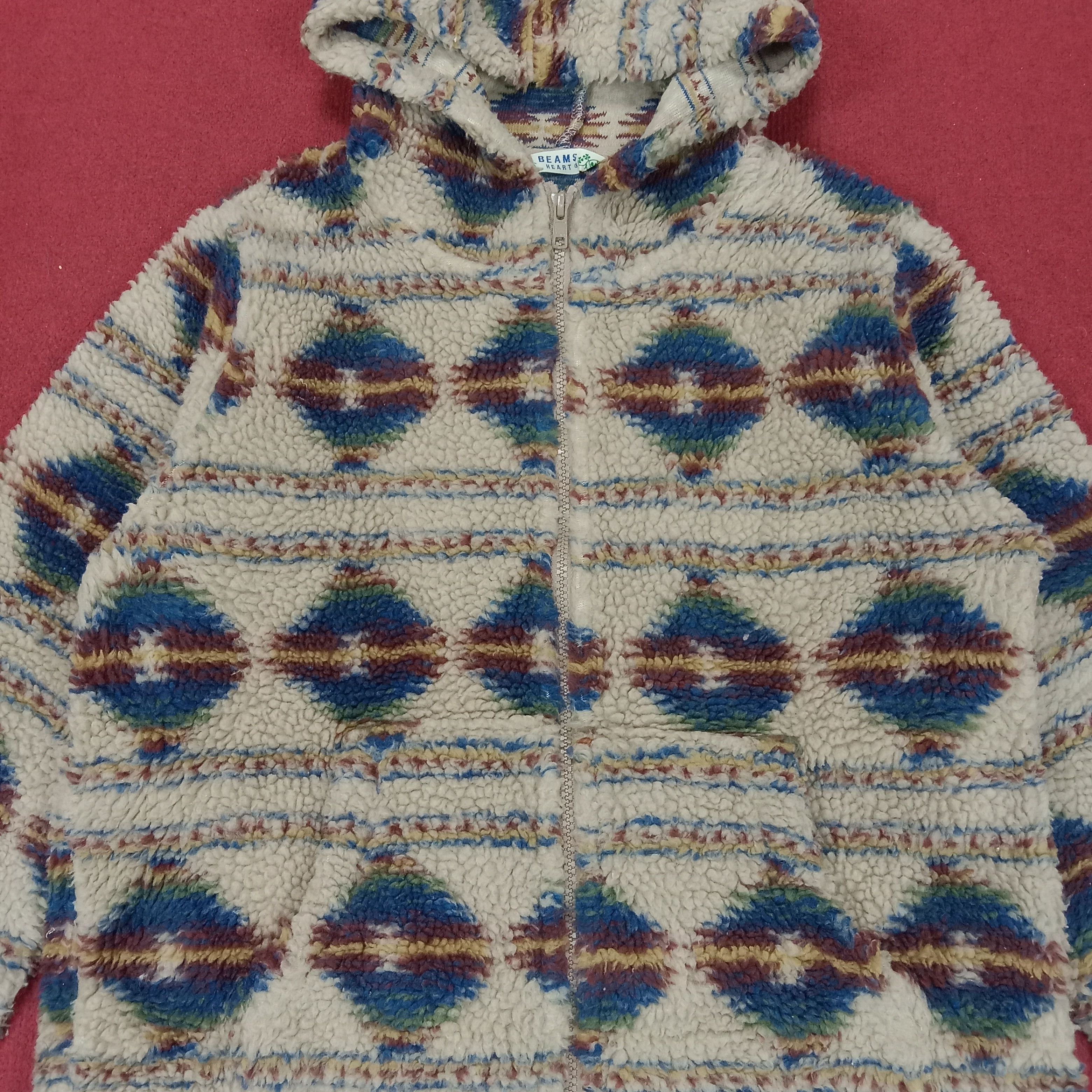 Beams Plus × Japanese Brand × Vintage Beams Heart Nice Design Custom Skulls Design Zipper Hoodies Size US S / EU 44-46 / 1 - 4 Thumbnail
