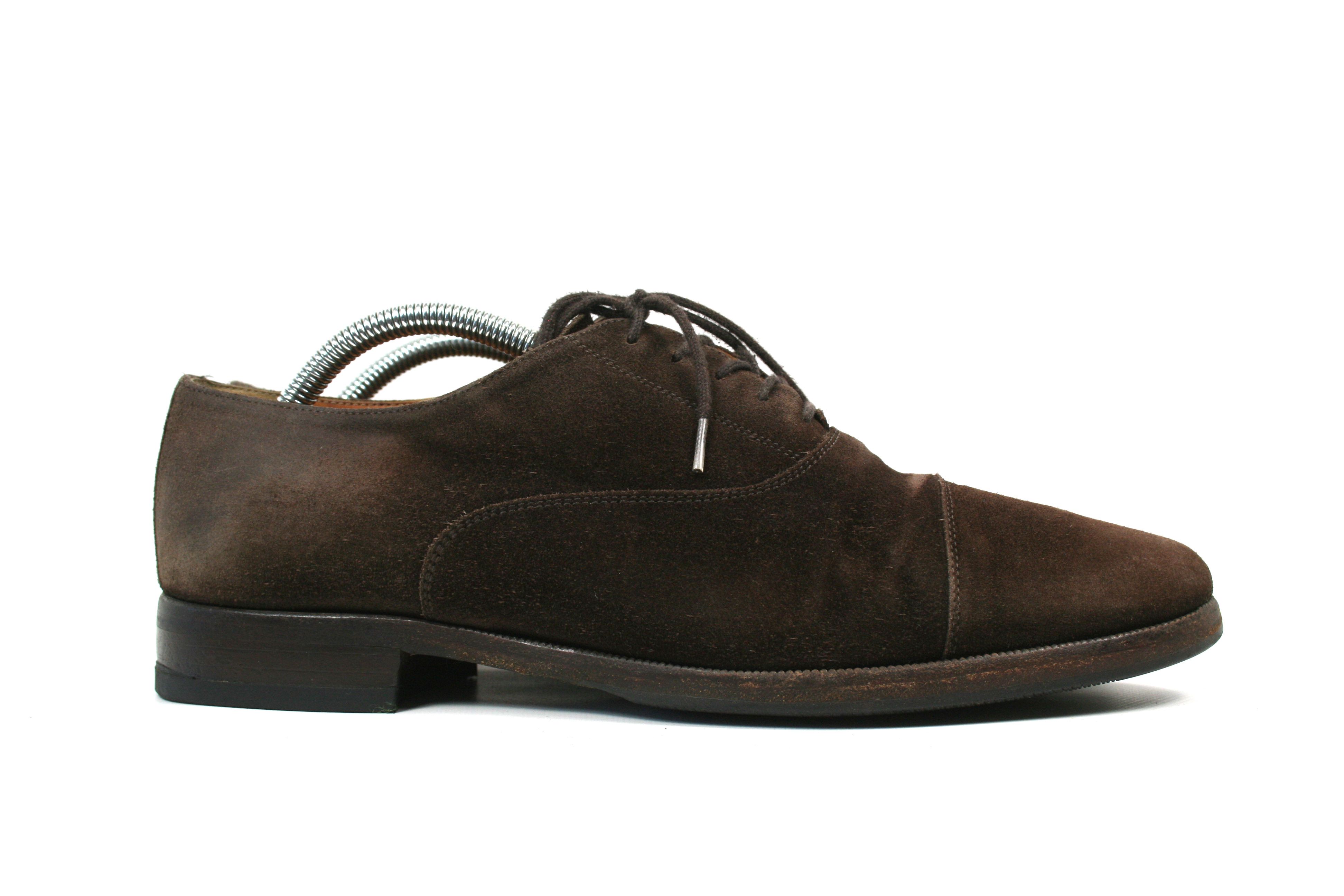 Scarosso Suede Derby Shoes Size US 9 / EU 42 - 3 Thumbnail