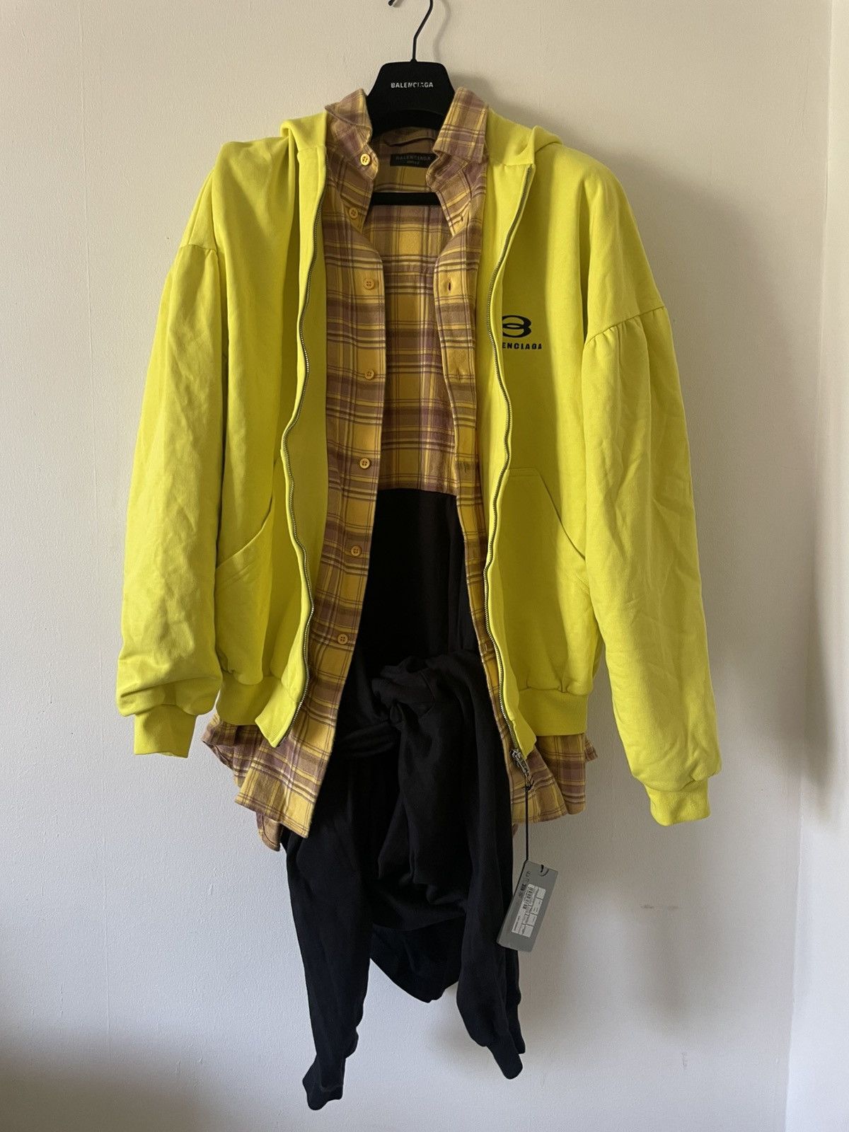 Balenciaga Unity Layered Hoodie Size US S / EU 44-46 / 1 - 6 Thumbnail