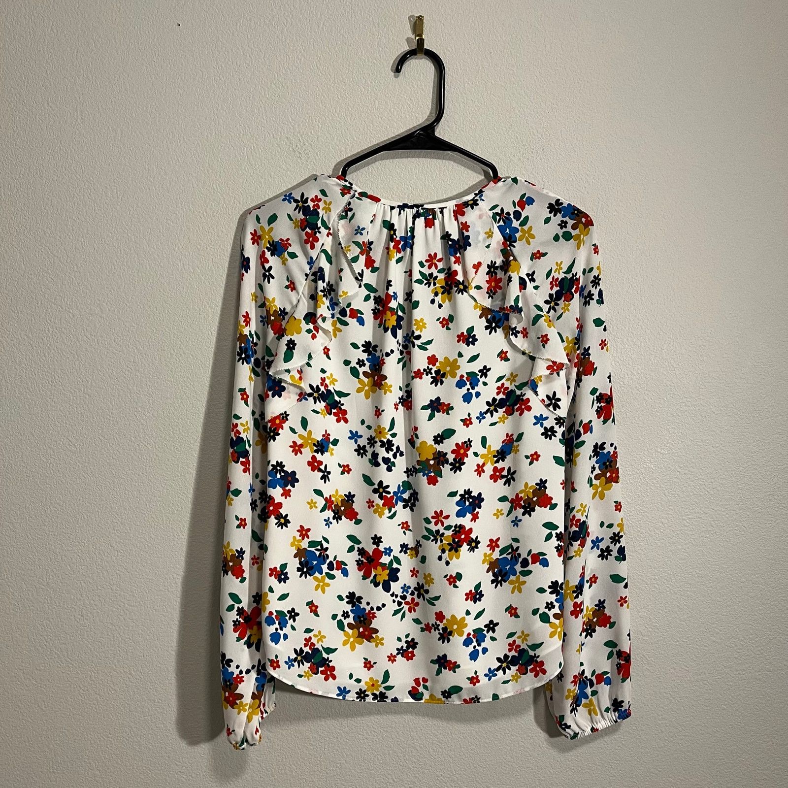 Kate Spade Kate Spade Floral Sailing Blouse - XS Size XS / US 0-2 / IT 36-38 - 2 Thumbnail