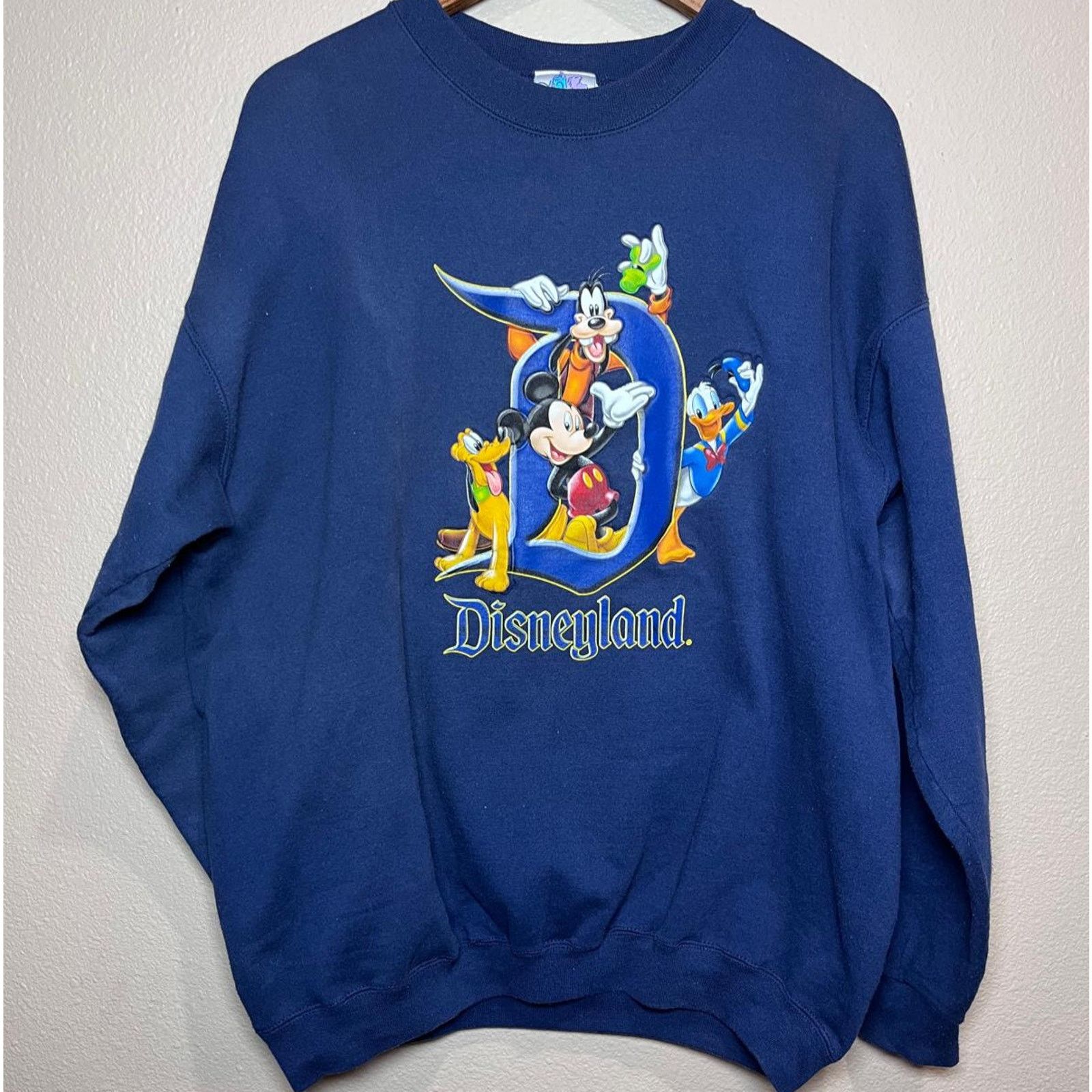 Other 🏰 Vintage Disneyland Character Sweatshirt – Size XL Size XL / US 12-14 / IT 48-50 - 1 Thumbnail