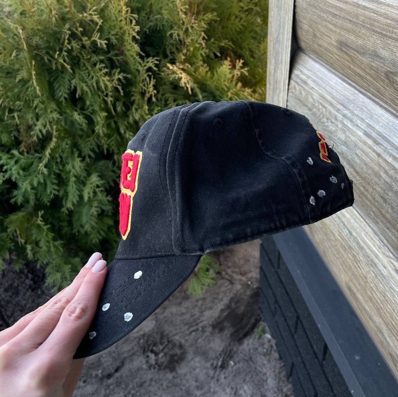 Dsquared2 Dsquared2 Caten Band Black Baseball Cap Hat Size ONE SIZE - 8 Thumbnail