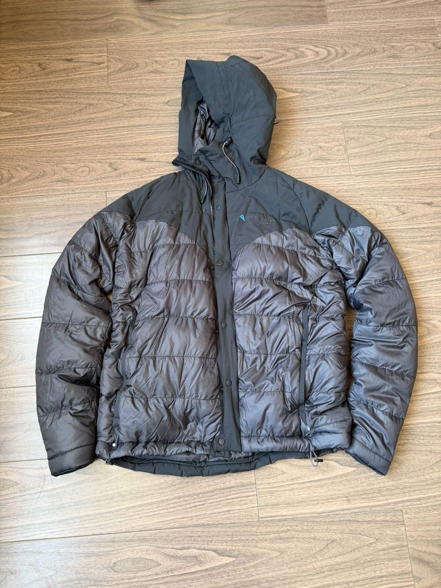 Klattermusen Klattermusen Black Quilted Down Jacket Size US S / EU 44-46 / 1 - 1 Thumbnail