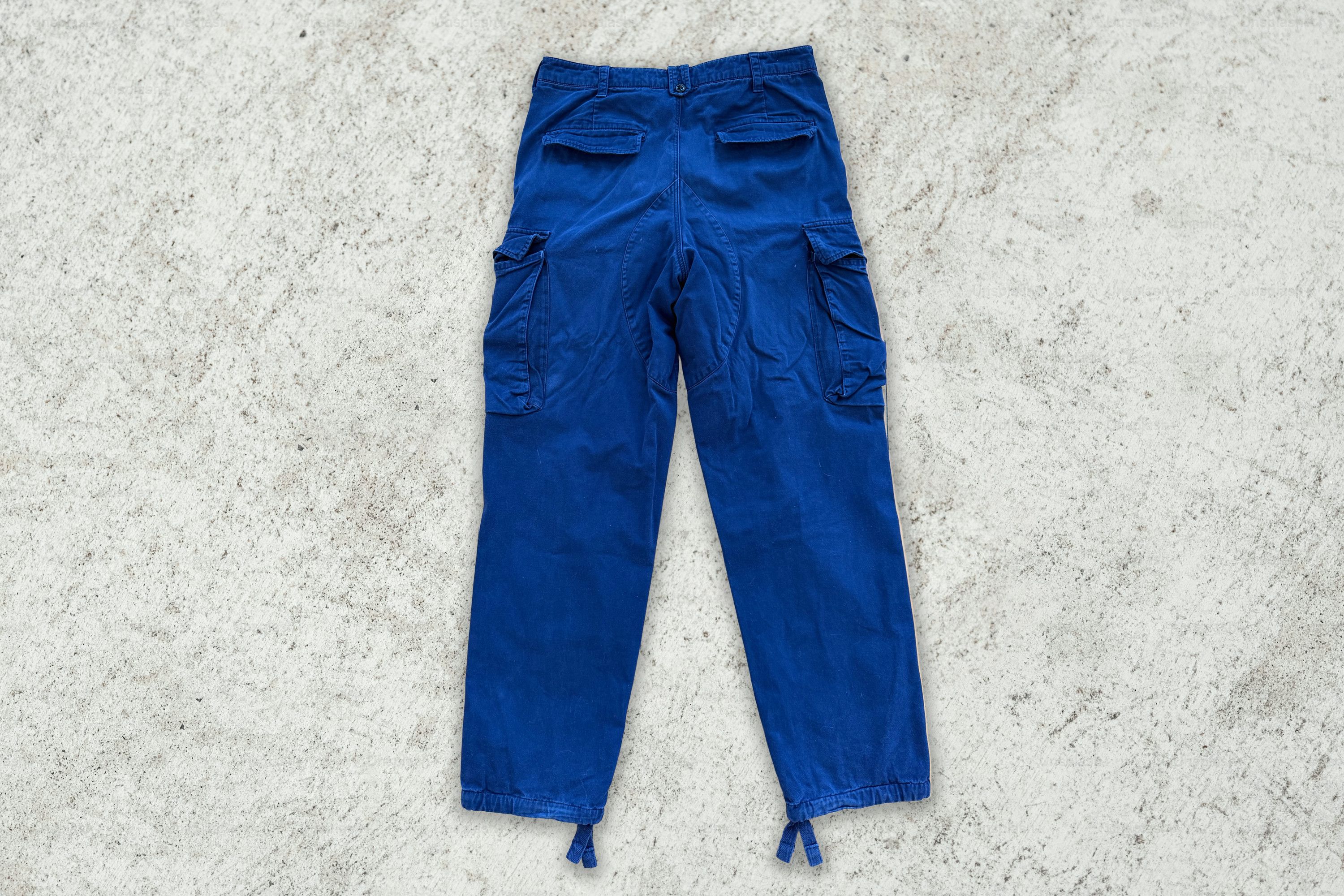 Acne Studios Acne Studios Blue Cargos Size US 34 / EU 50 - 2 Thumbnail